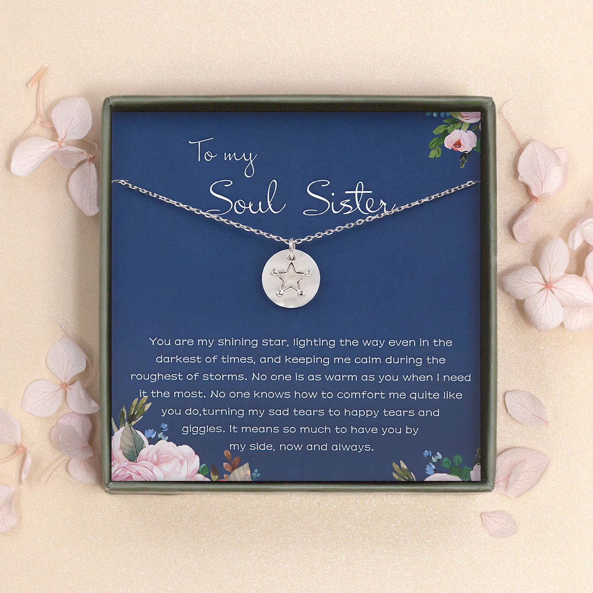 Soul Sister Gifts, Best Friend Necklace, Soul Sister Necklace