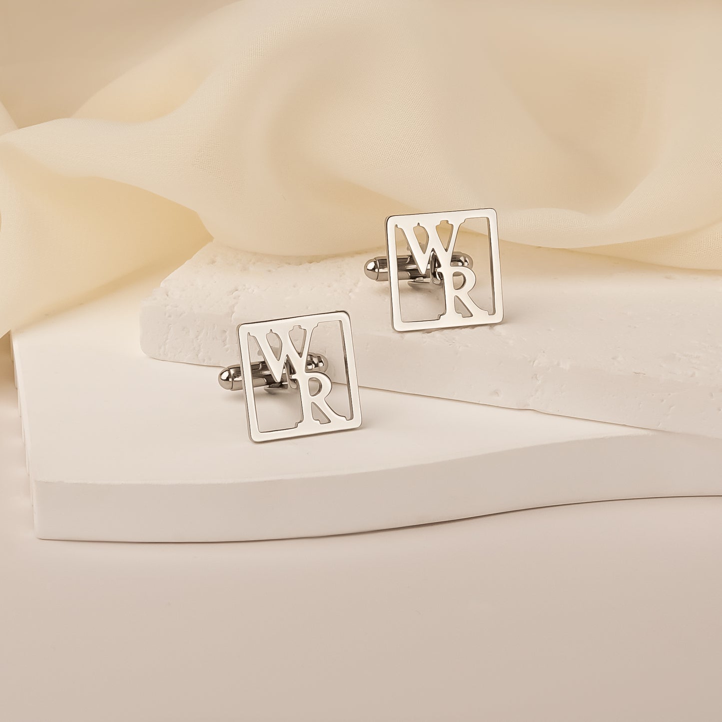Custom Initial Cuff Links