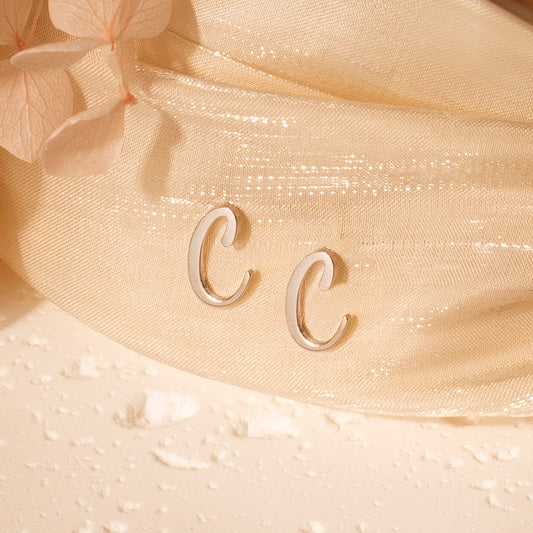 Personalized Letter Earrings