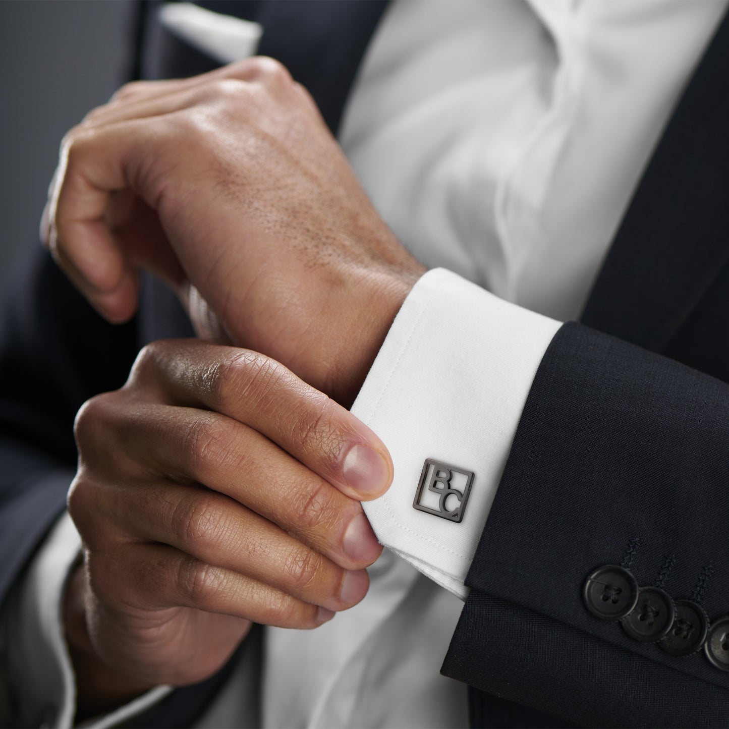 Custom Initial Cuff Links