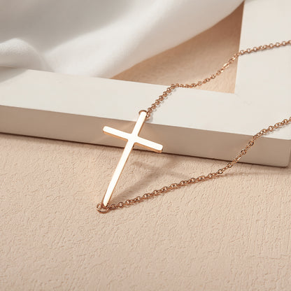 "To My Lovely Goddaughter" Card and Cross Necklace