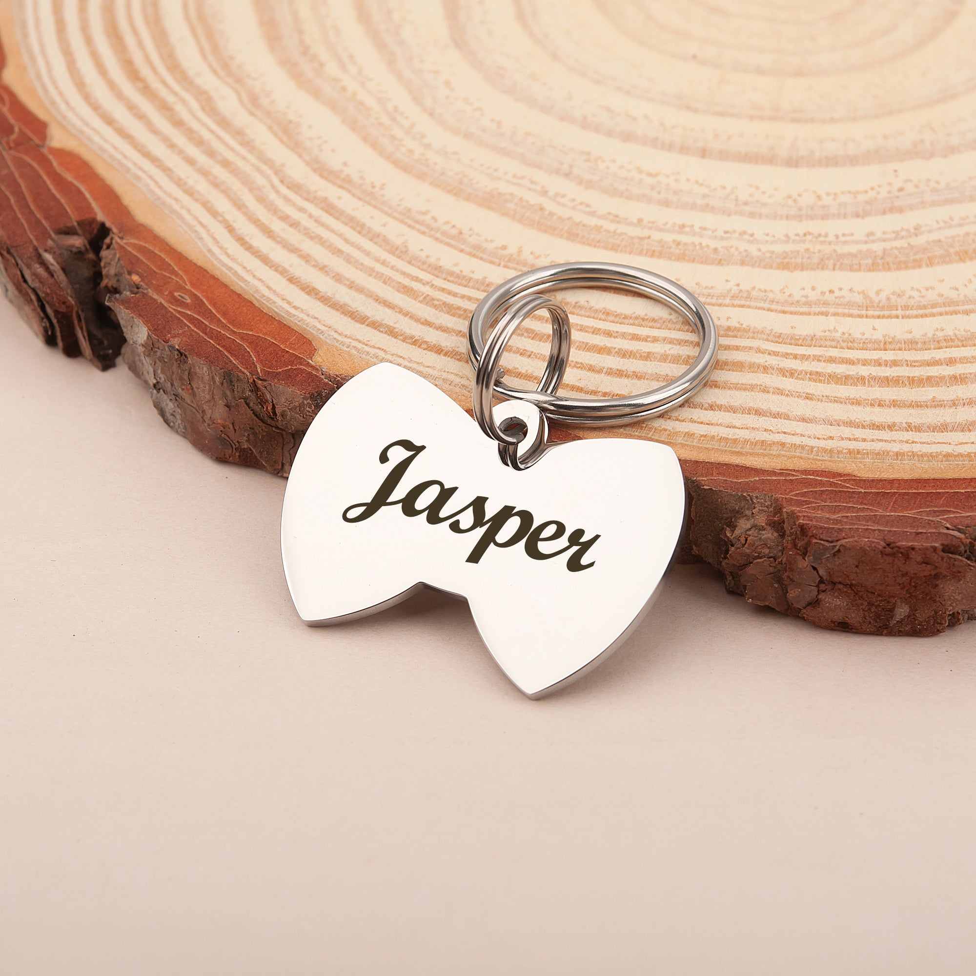 Bow Tie Pet ID Dog Tag