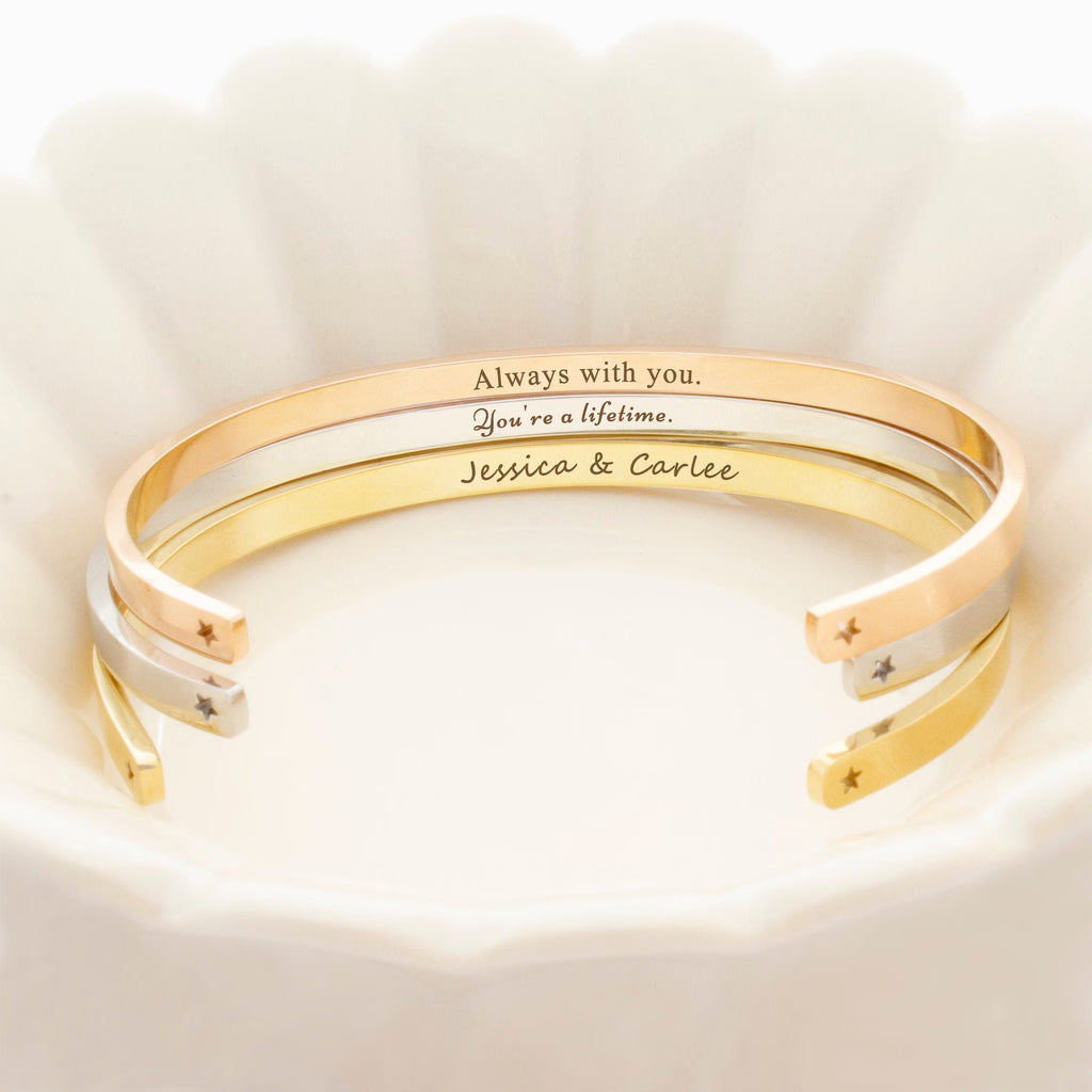 Custom Inspirational Cuff Bangles