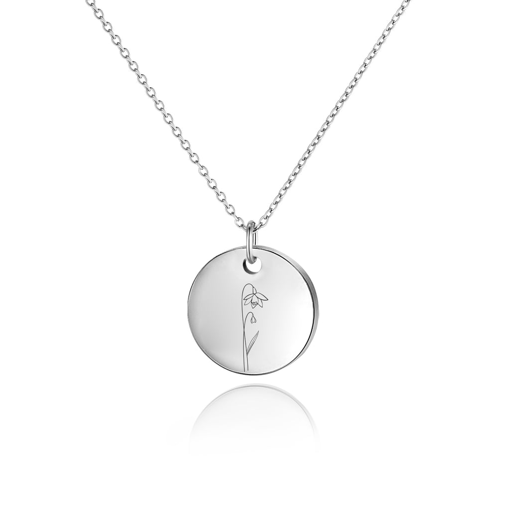 Custom Birth Flower Garden Necklace