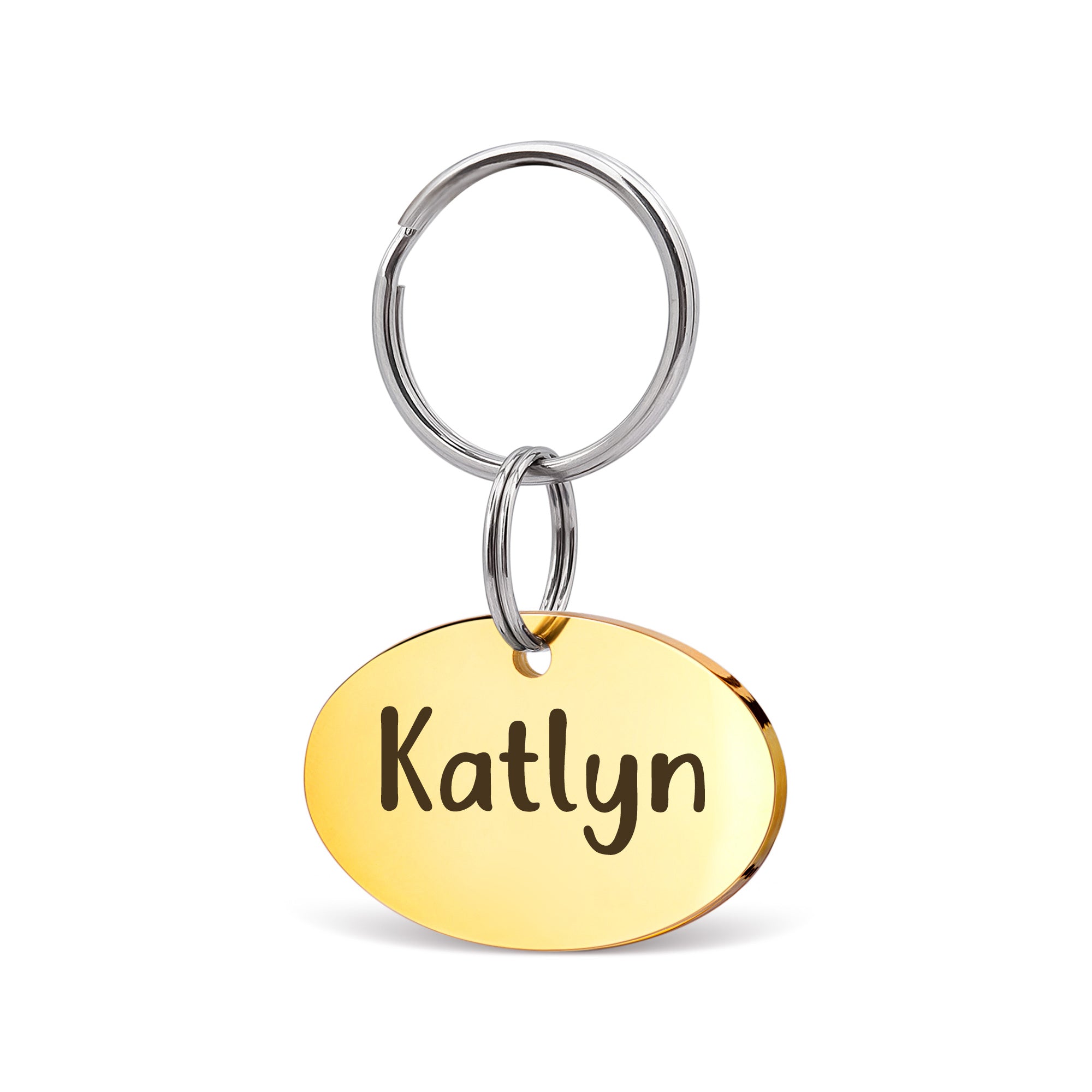 Oval Pet ID Dog Tag
