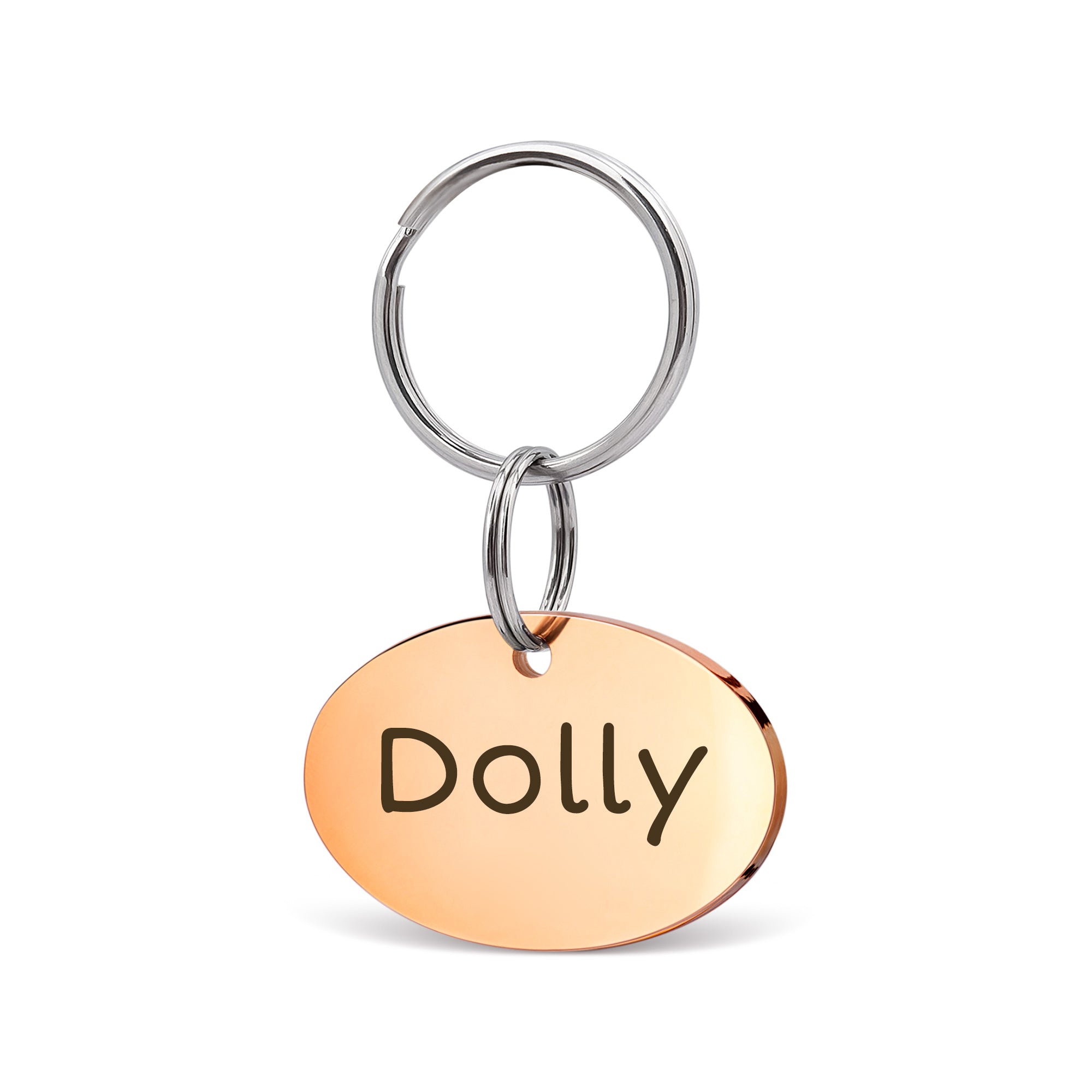 Oval Pet ID Dog Tag