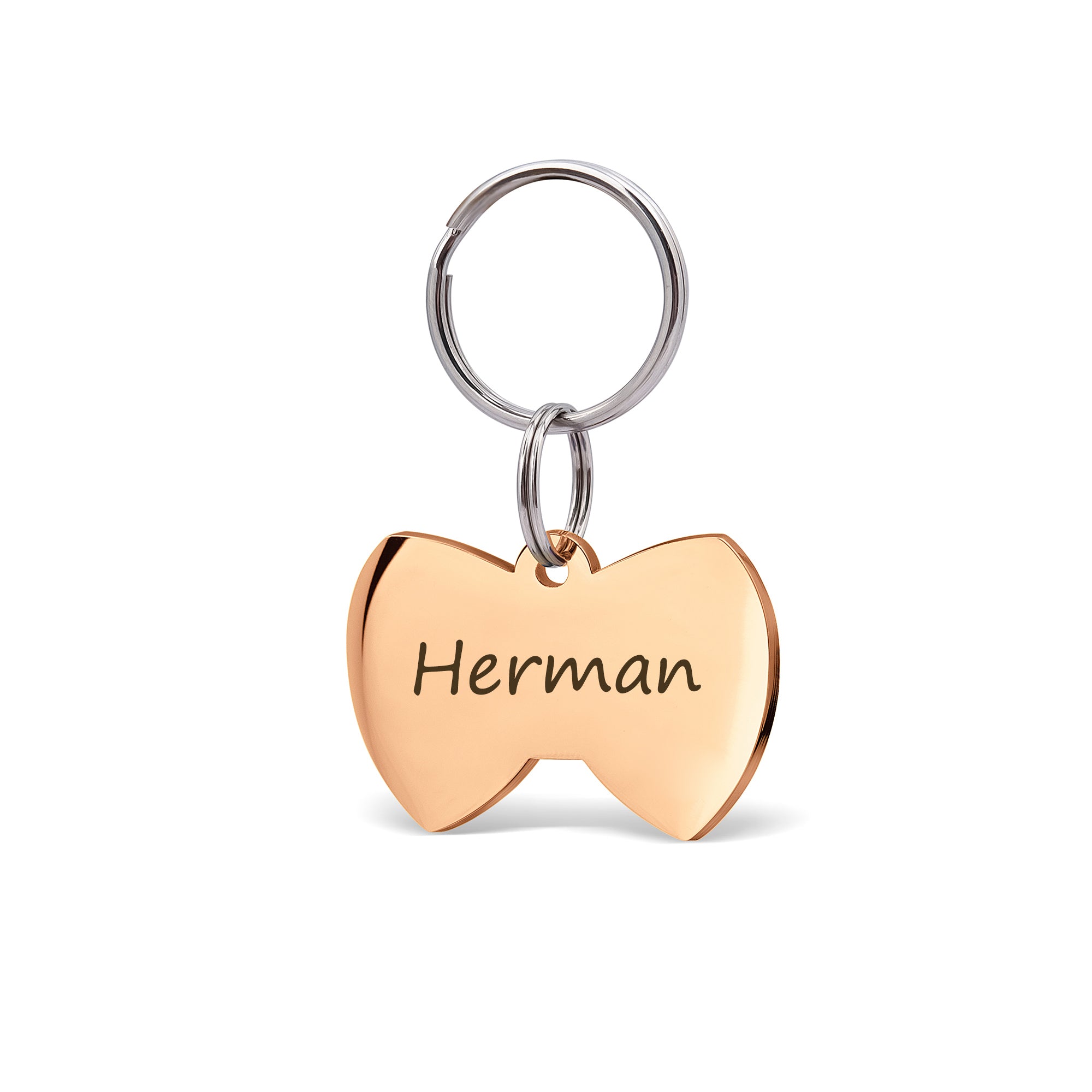Bow Tie Pet ID Dog Tag