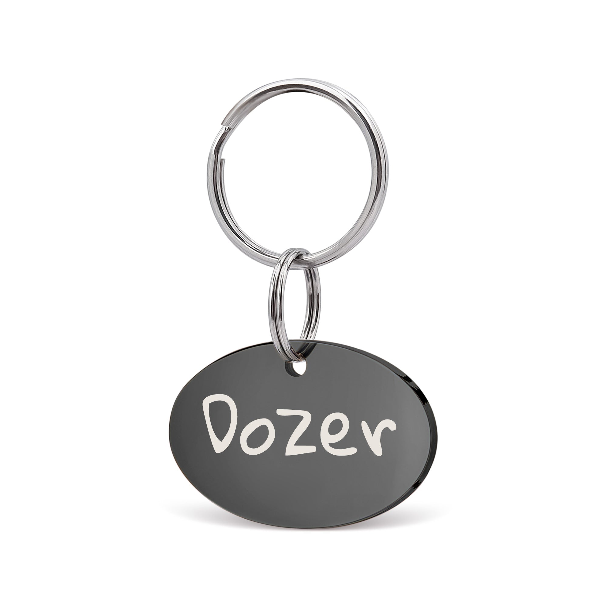 Oval Pet ID Dog Tag