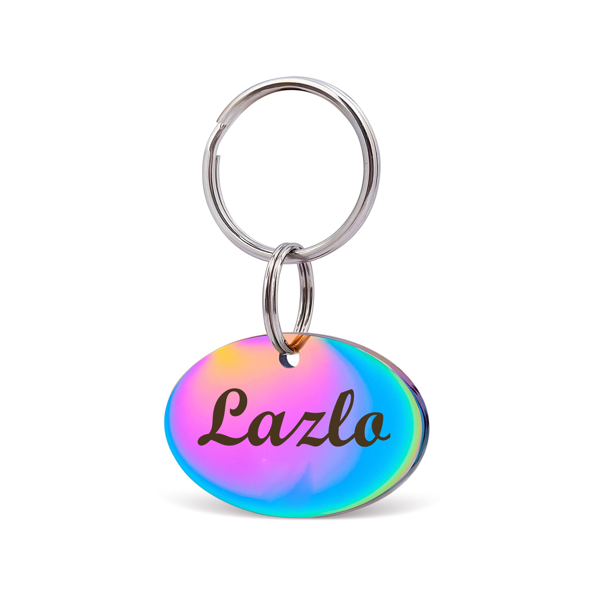 Oval Pet ID Dog Tag