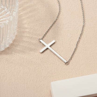 "To My Lovely Goddaughter" Card and Cross Necklace