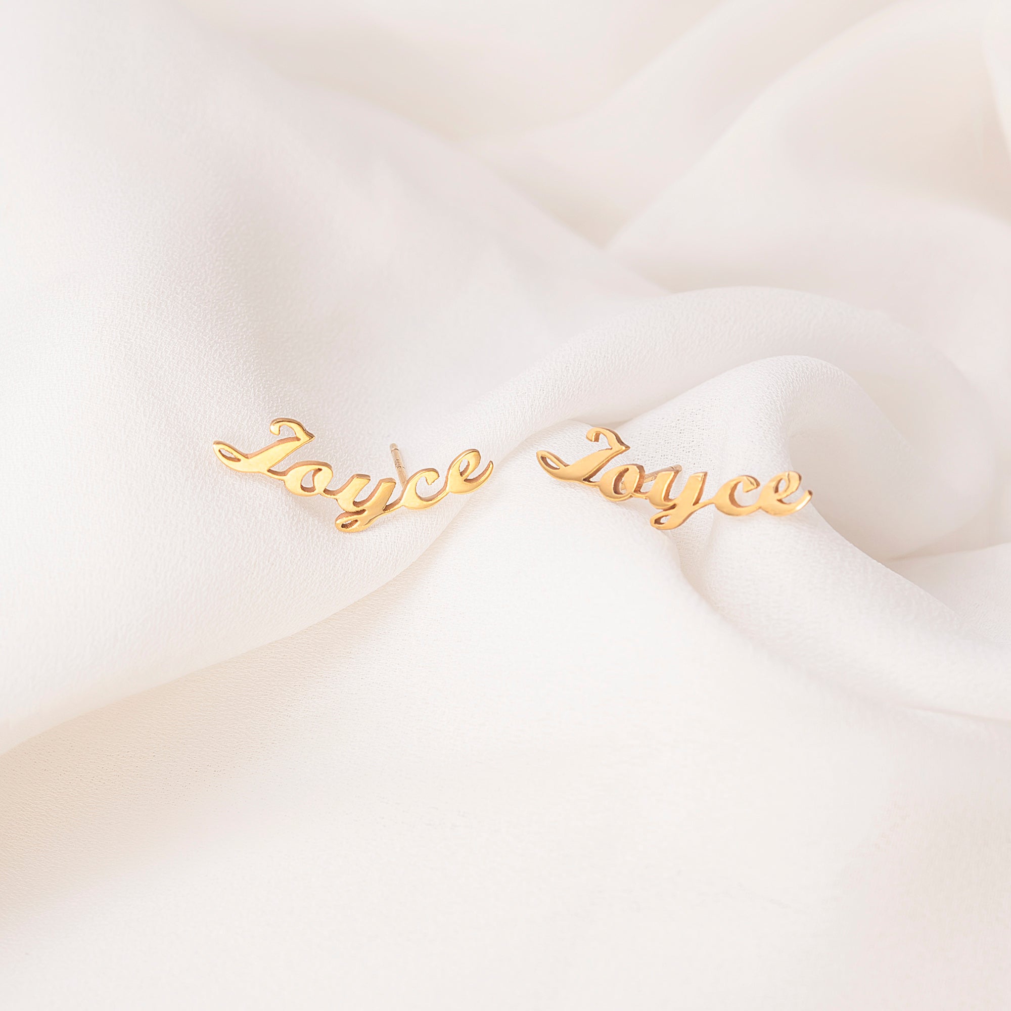 Custom Name Cutting Earring