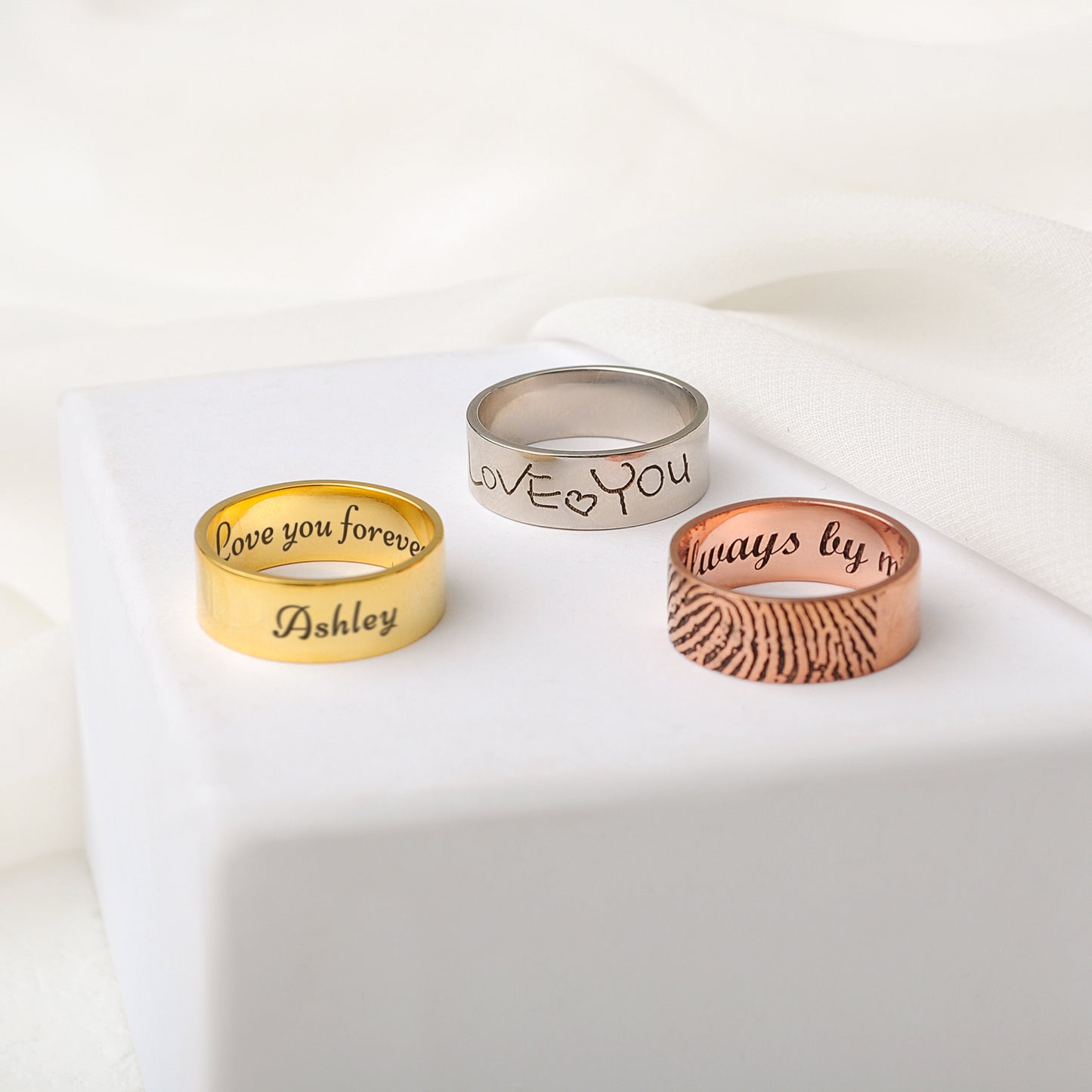 Custom Fingerprint Ring