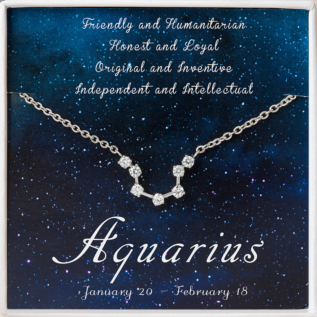 Zodiac Constellation Astrology Necklace