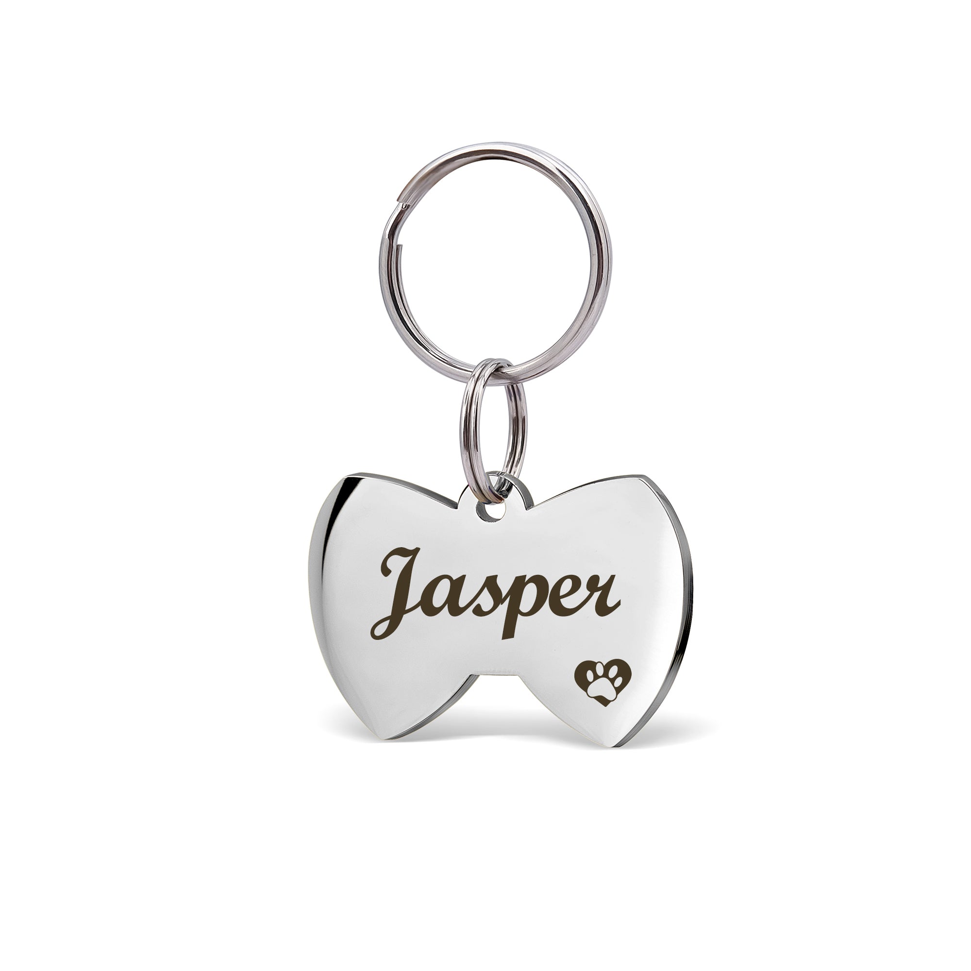 Bow Tie Pet ID Dog Tag