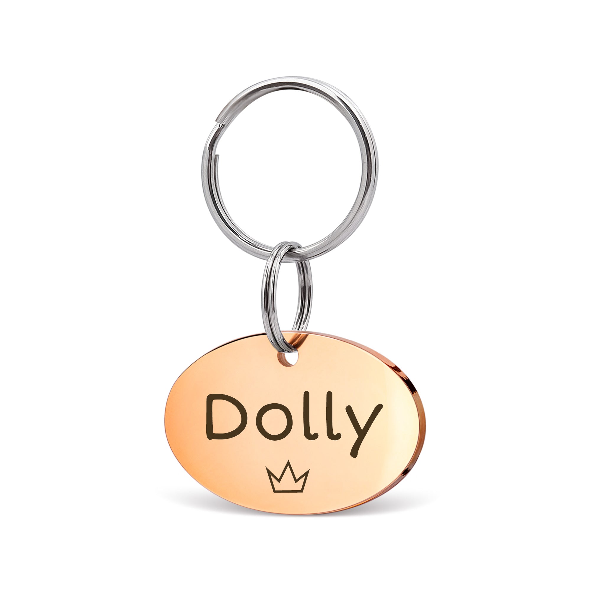 Oval Pet ID Dog Tag