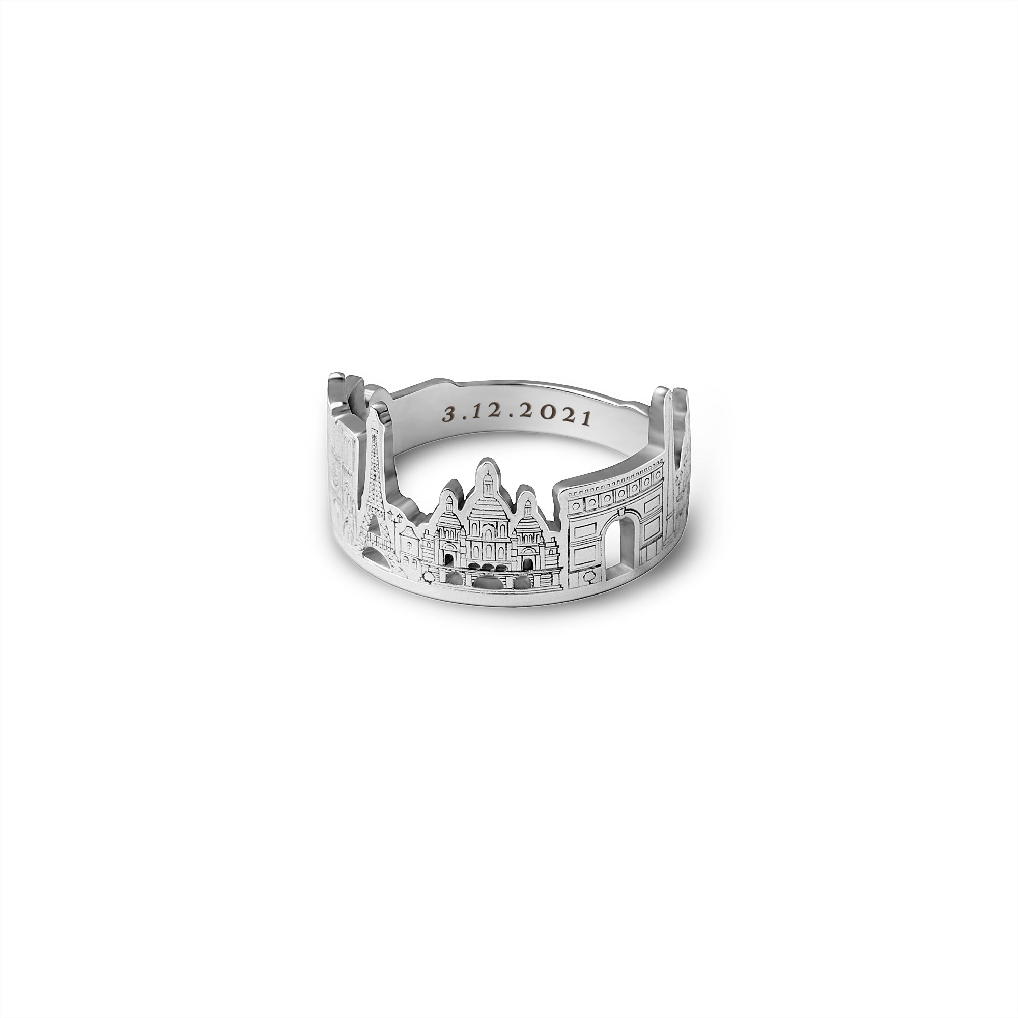 Custom Long Distance Cityscape Ring
