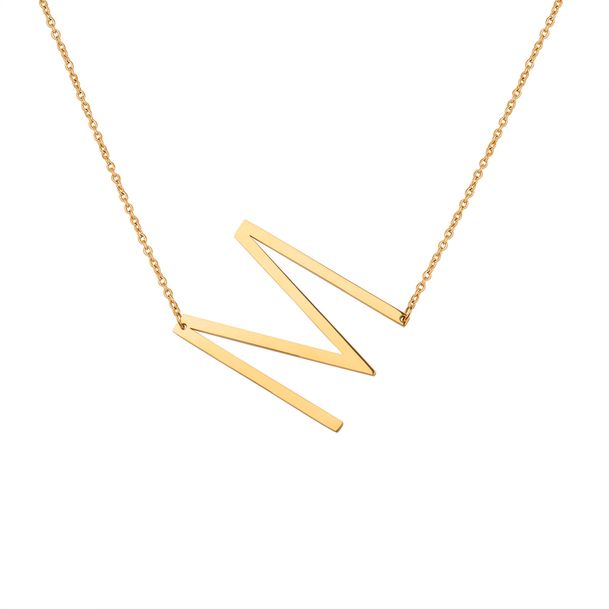 A to Z Large Initial Necklaces