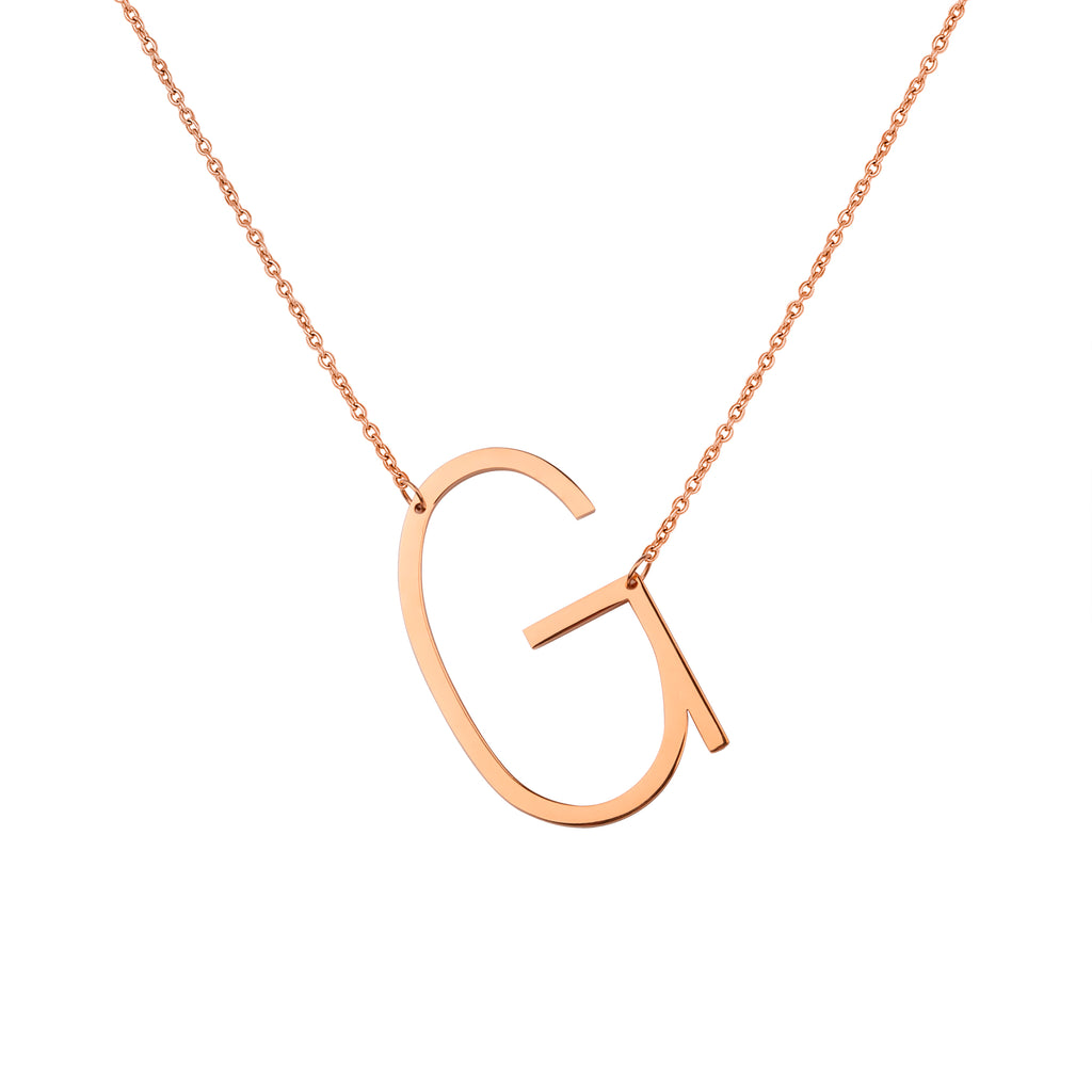 A to Z Large Initial Necklaces
