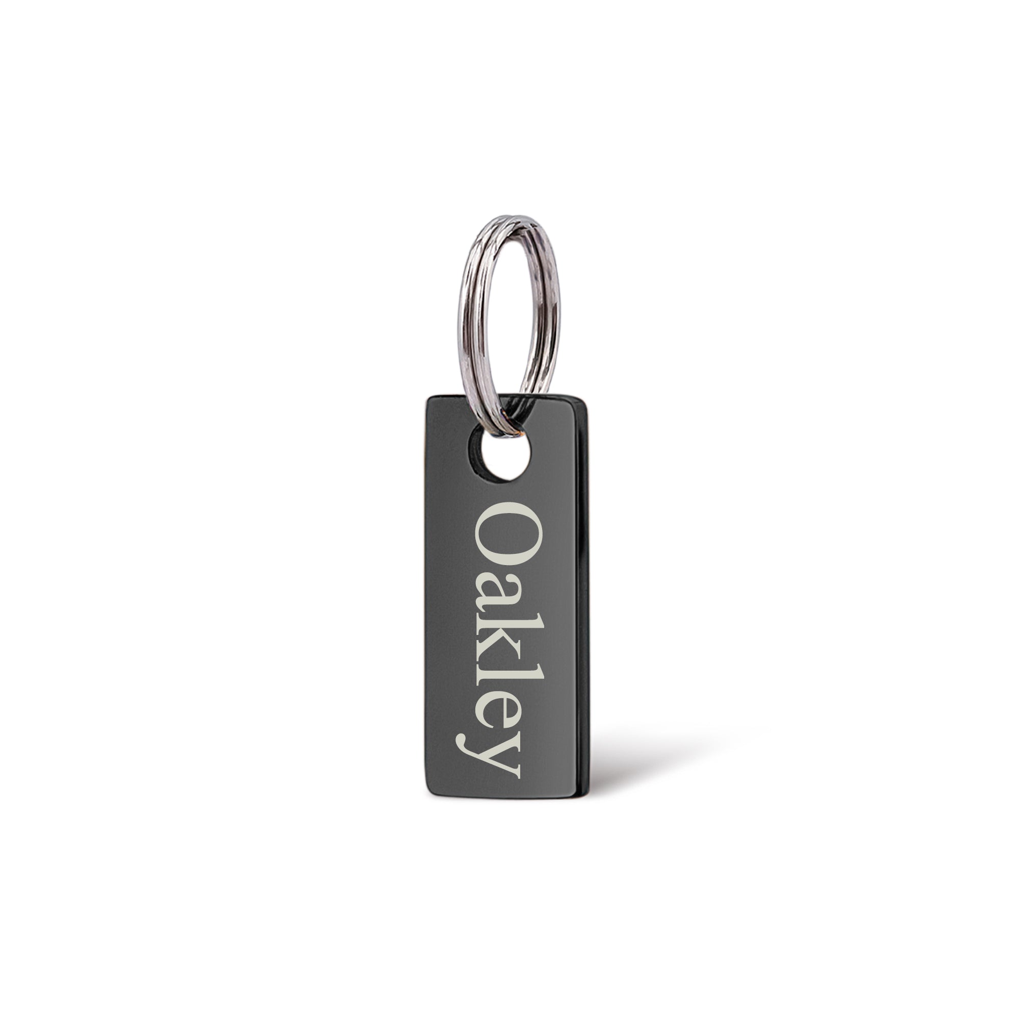 Personalized Mini Rectangle Stainless Steel Pet ID Dog Tag