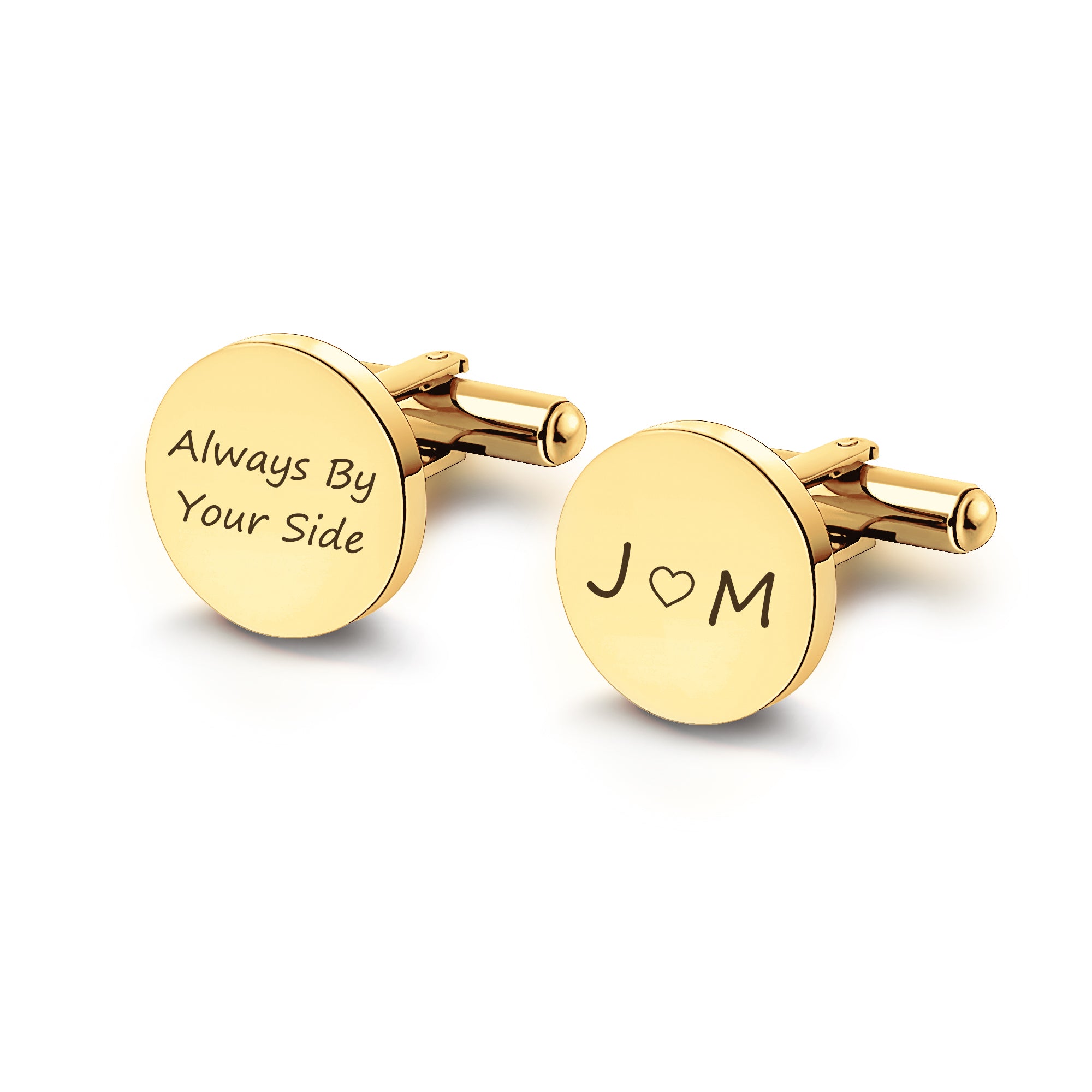 Round Cuff Links