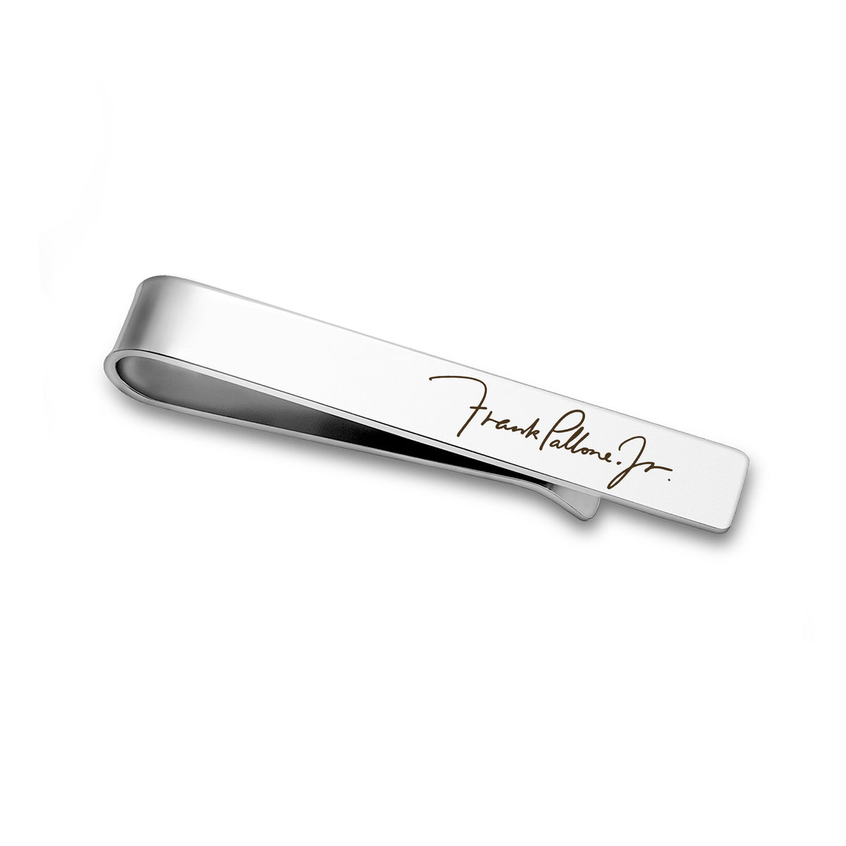 Custom Handwriting Engraved Tie Clip