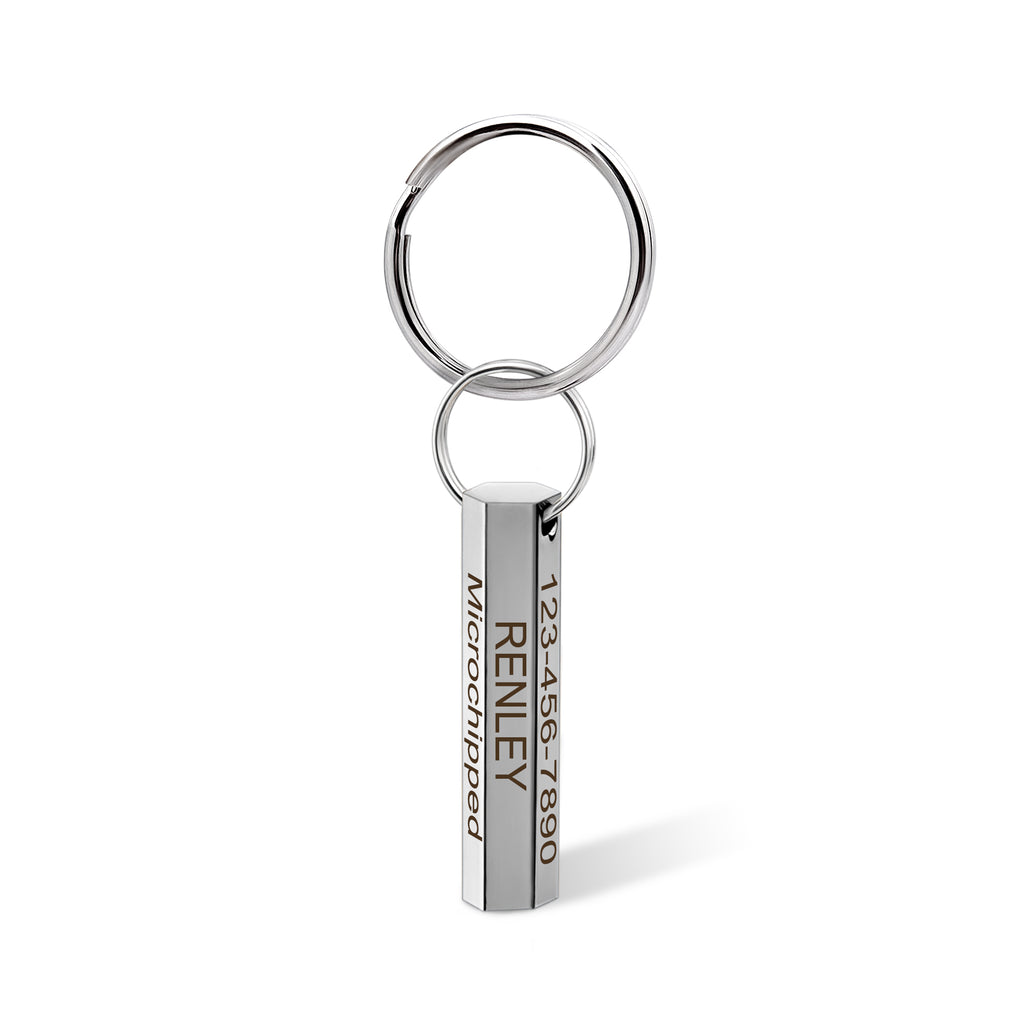 6-Sided Engraving Hexagon Pet Tag