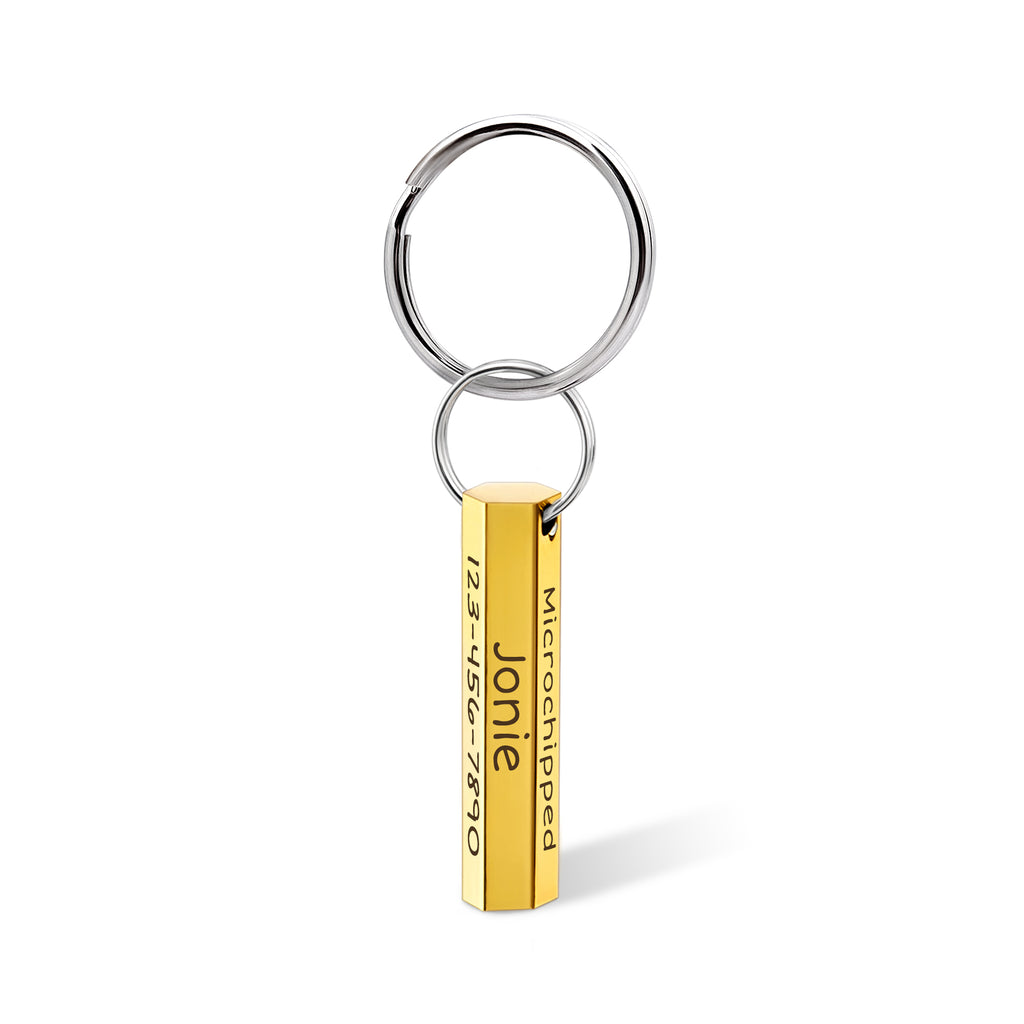 6-Sided Engraving Hexagon Pet Tag