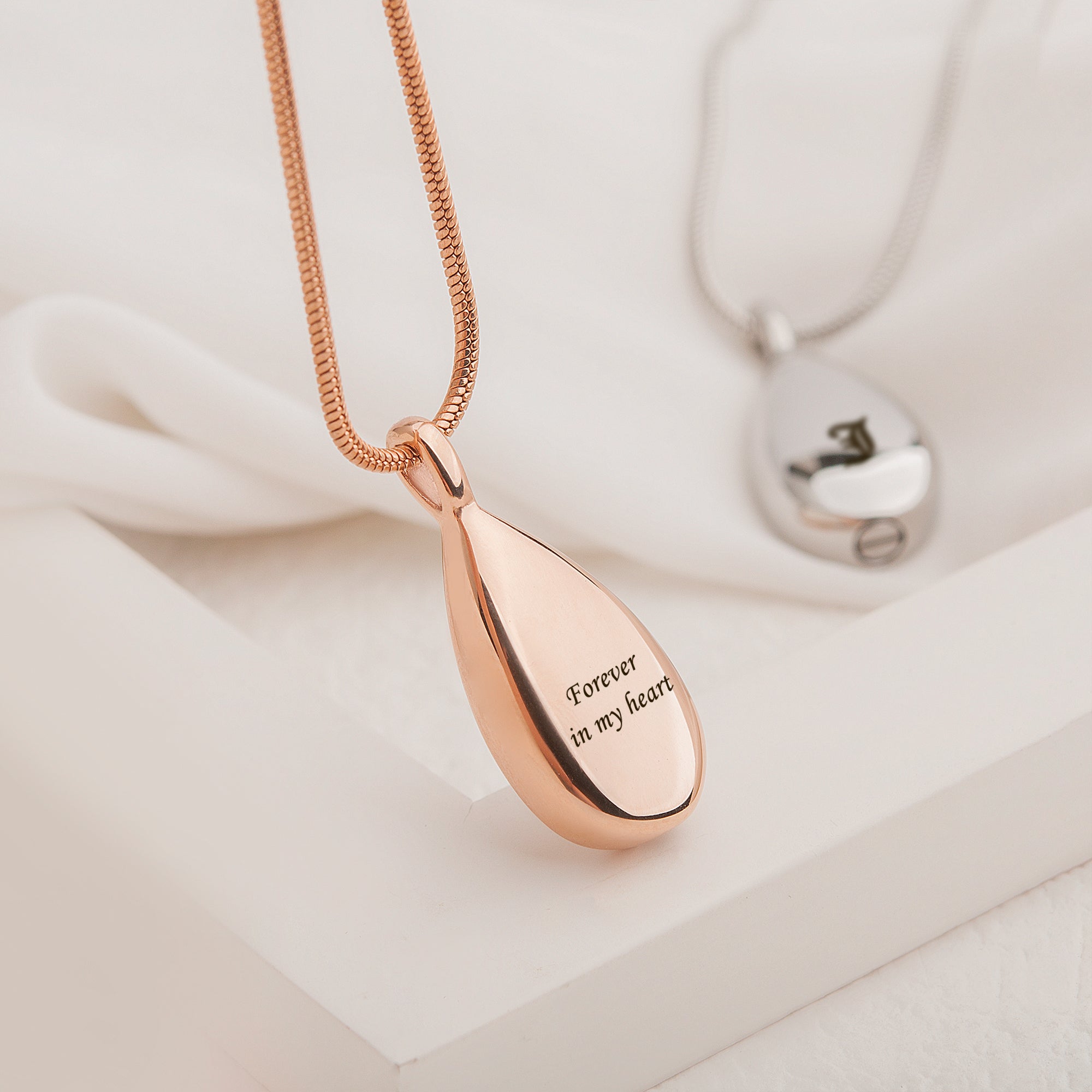 Teardrop Memorial Necklace