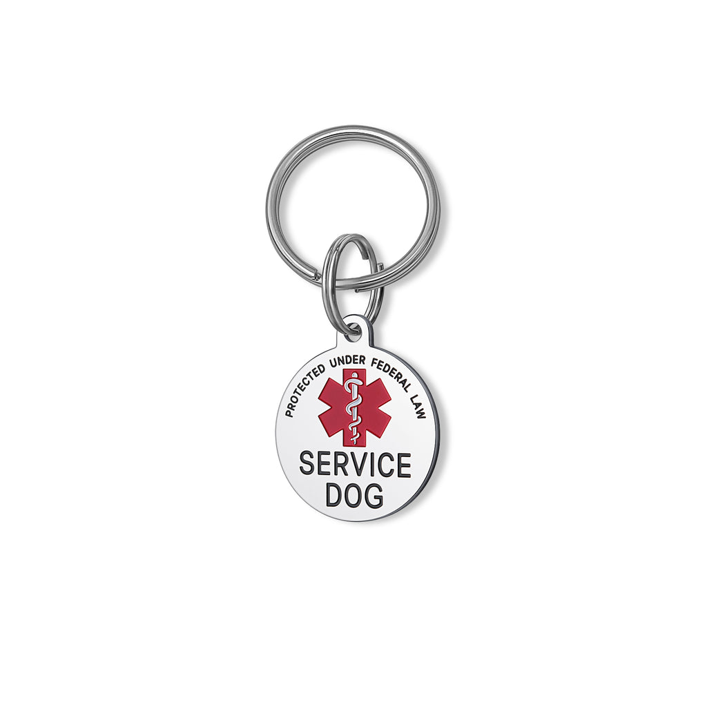 Service Dog Medical Alert Pet ID Dog Tag