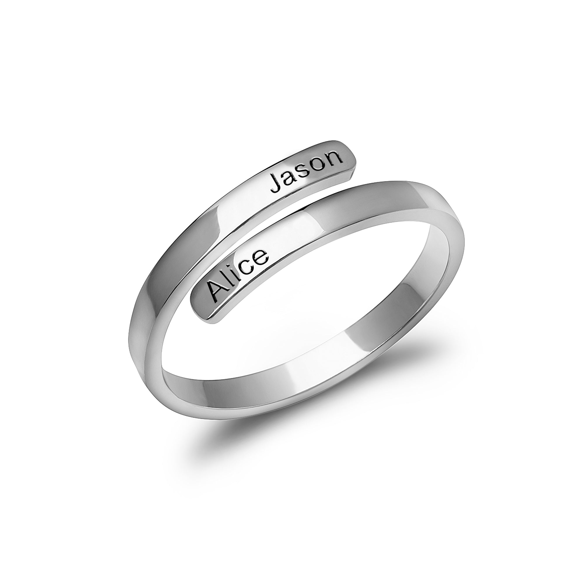 Custom Two Layer Wrap Ring