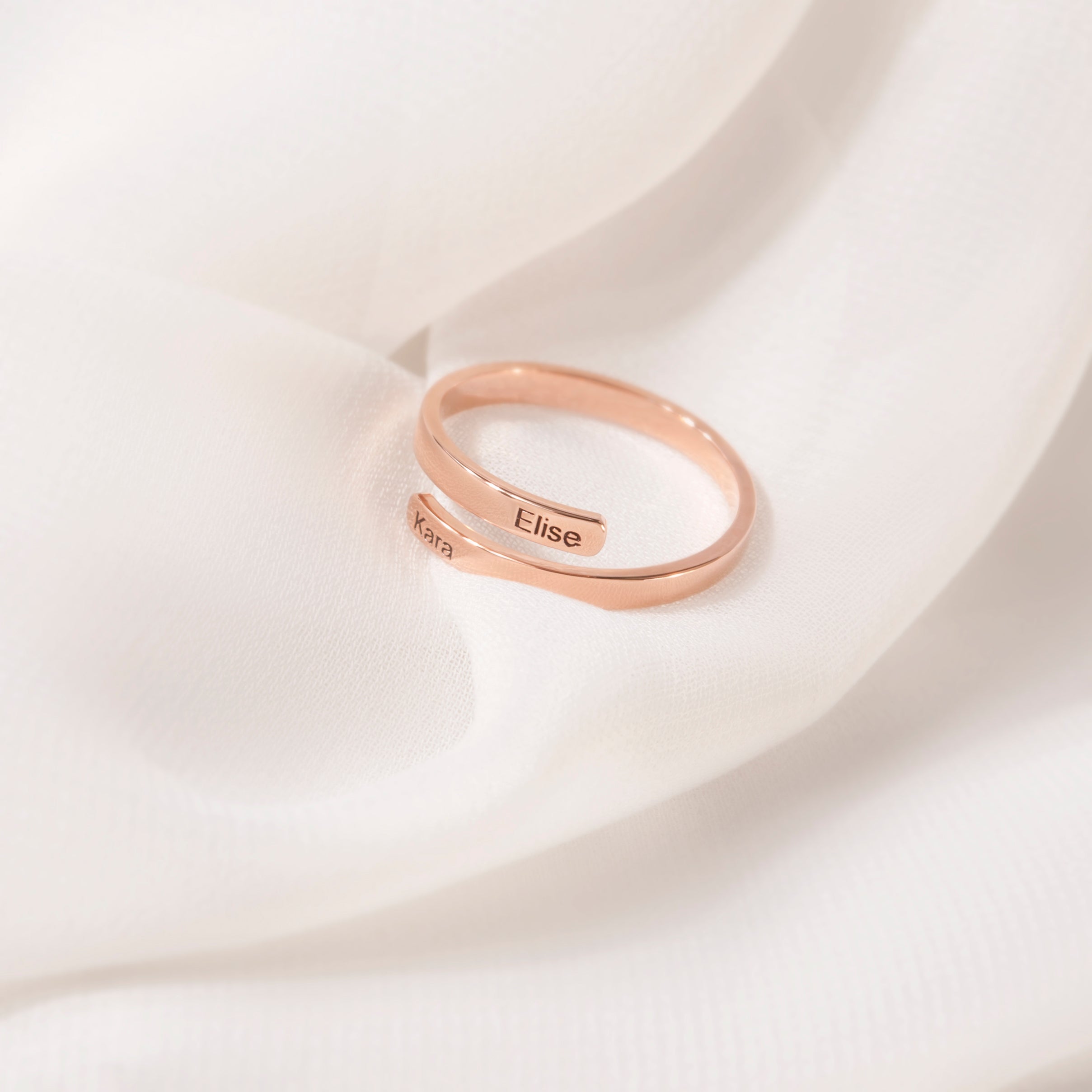 Custom Two Layer Wrap Ring