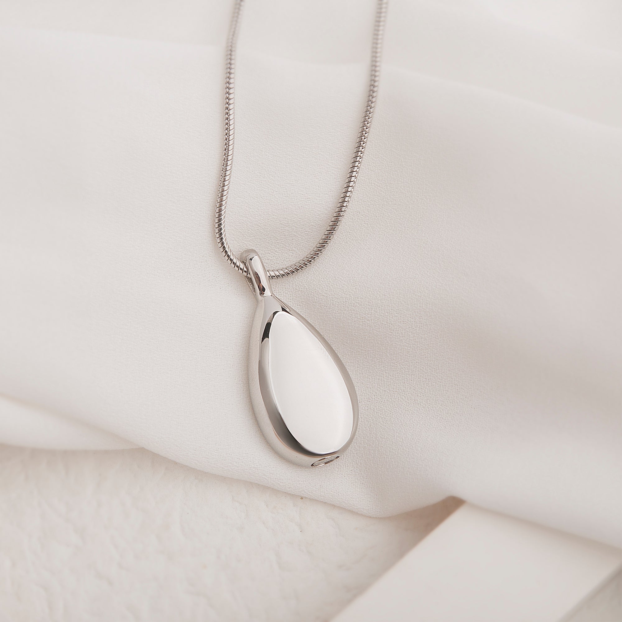 Teardrop Memorial Necklace