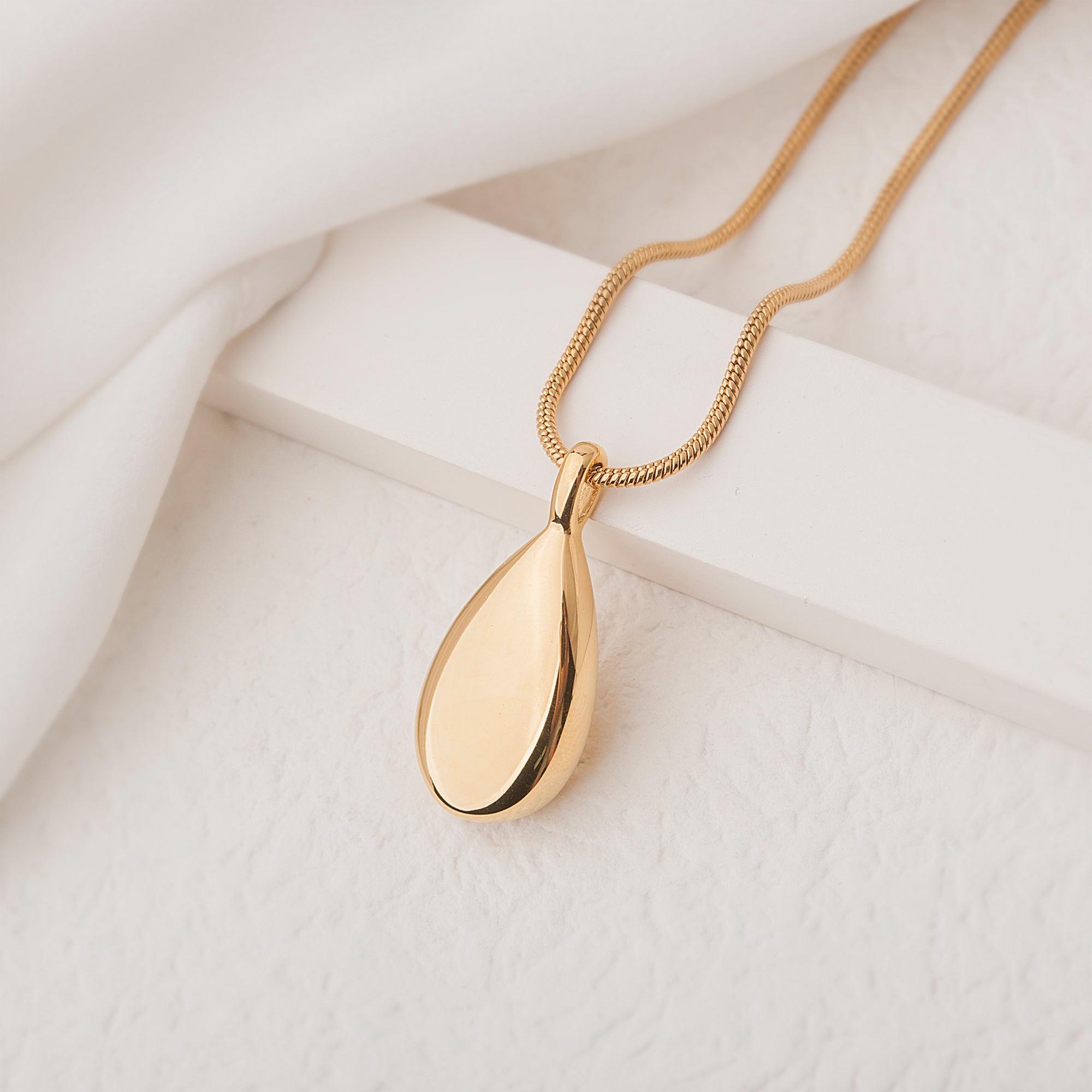 Teardrop Memorial Necklace