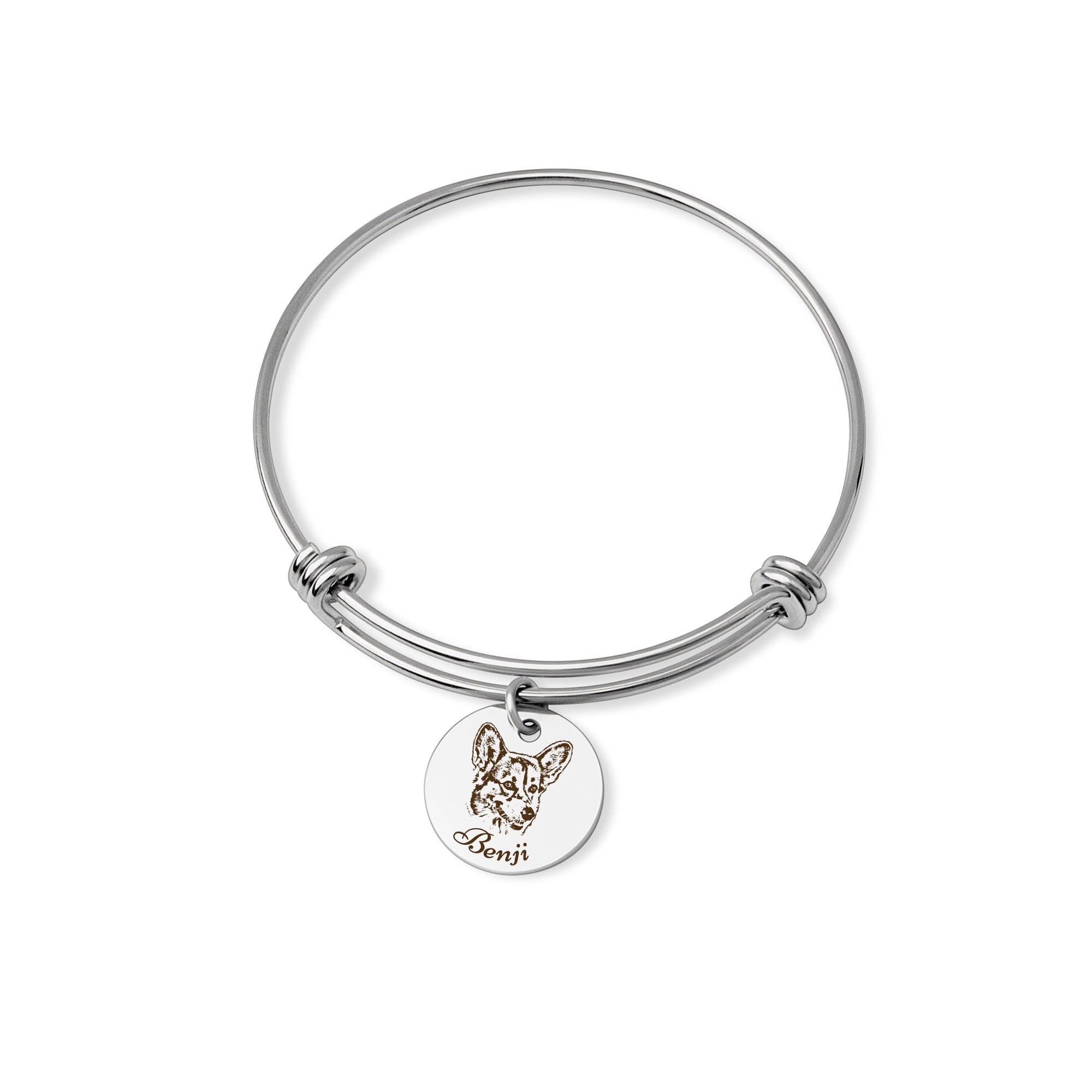 Custom Pet Portrait Adjustable Bracelet