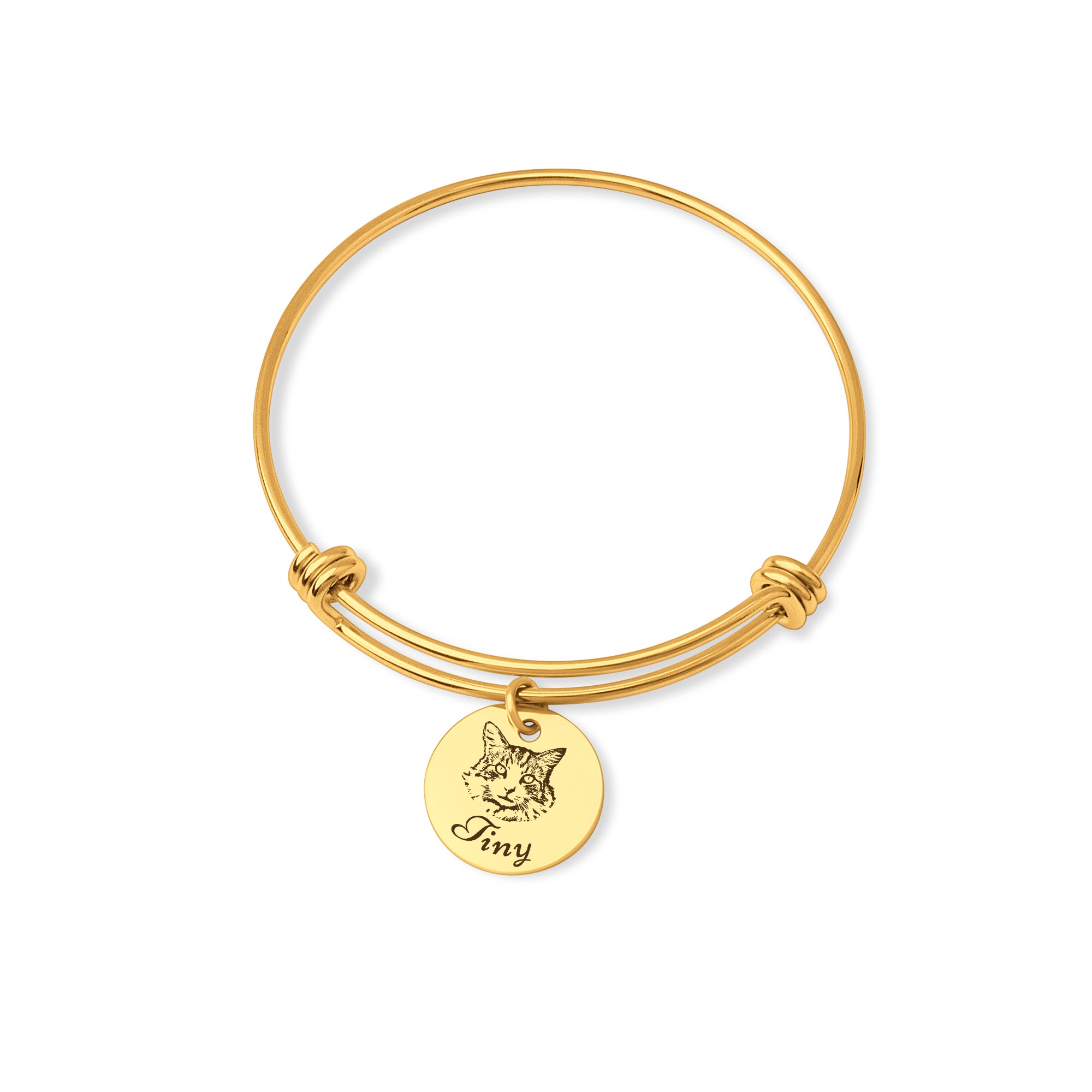 Custom Pet Portrait Bracelet | Personalized Dog & Cat Memorial
