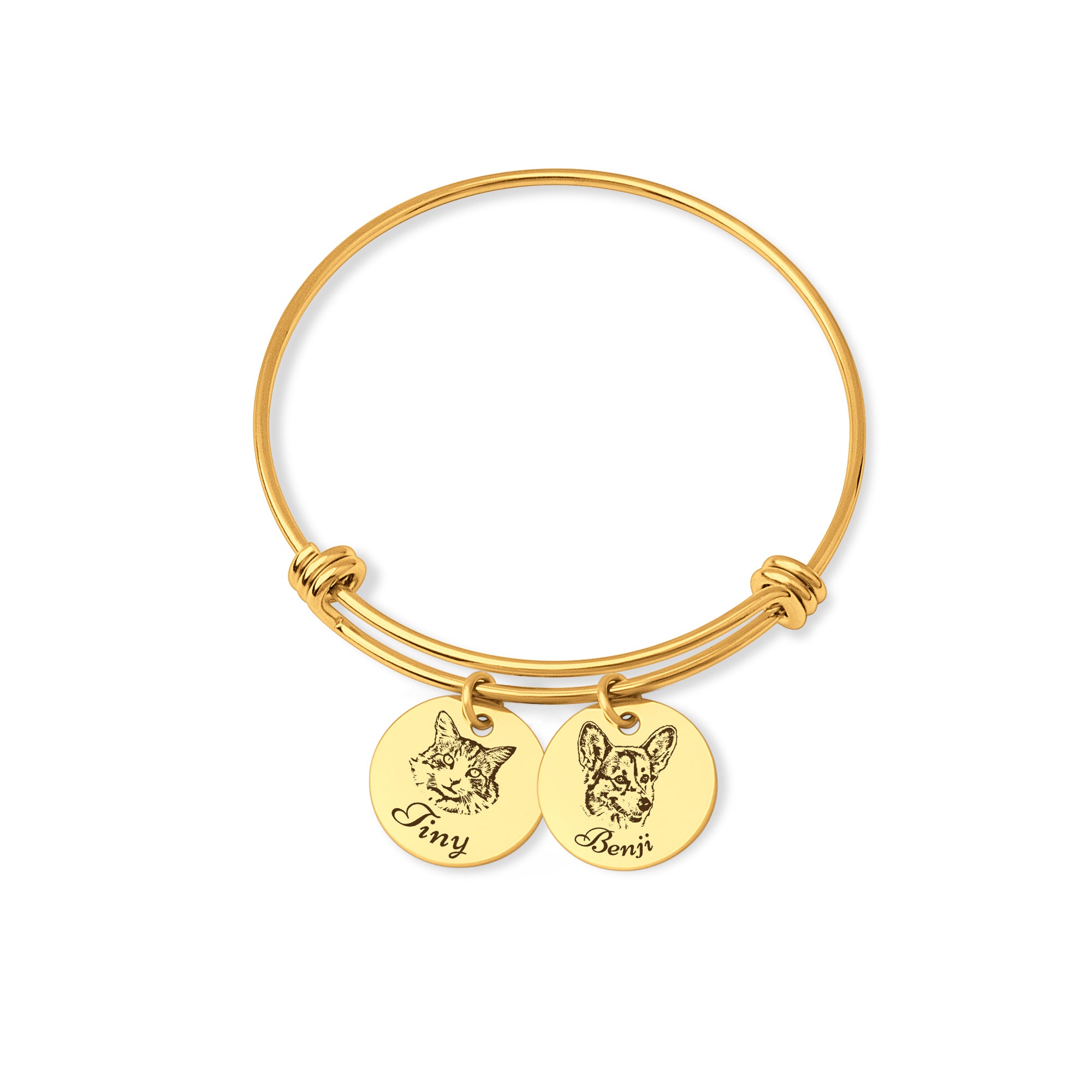 Custom Pet Portrait Adjustable Bracelet