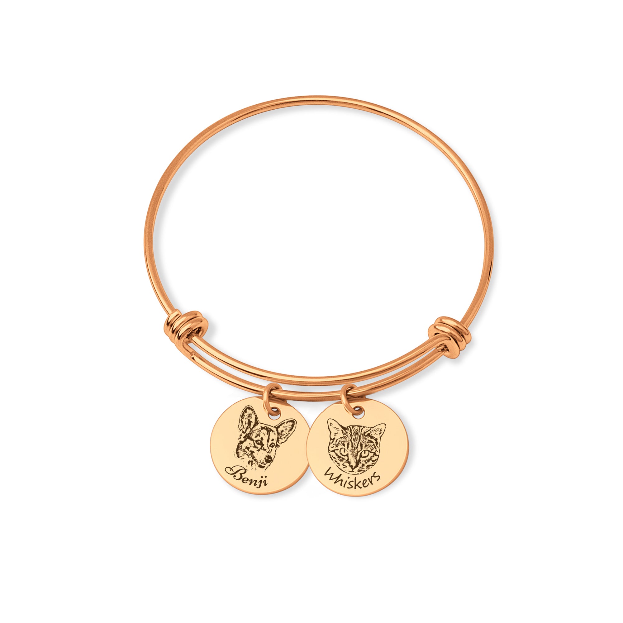 Custom Pet Portrait Adjustable Bracelet