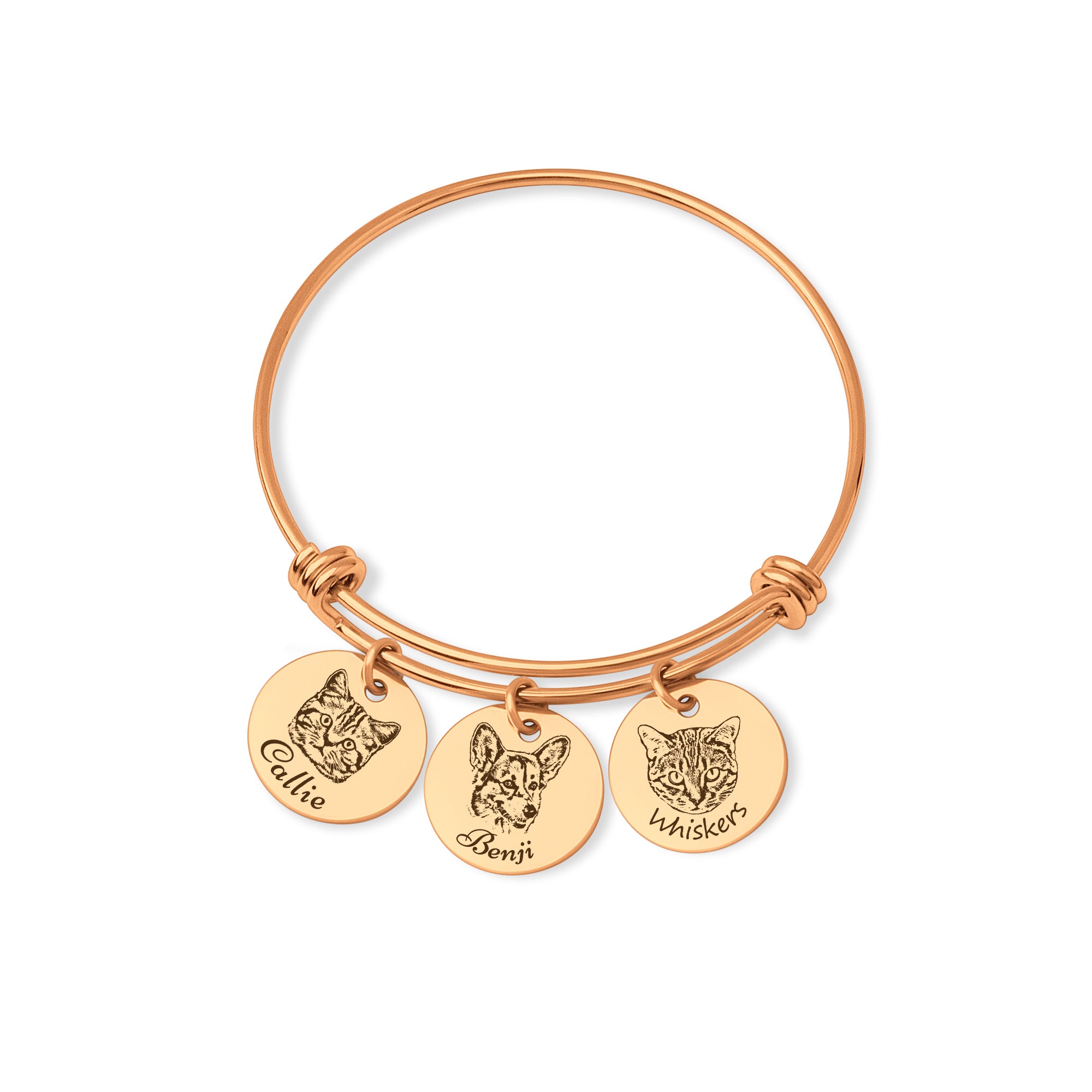 Custom Pet Portrait Adjustable Bracelet
