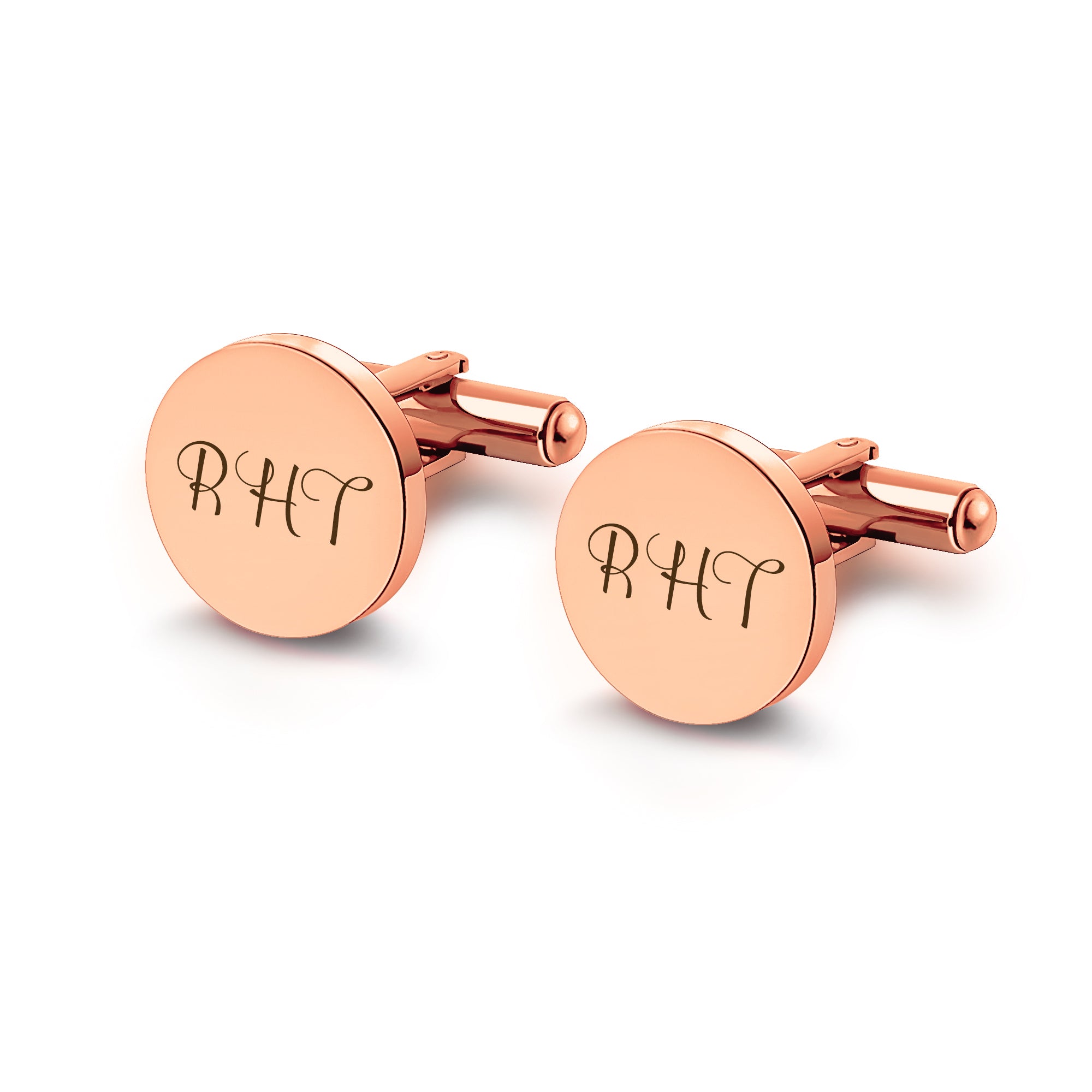 Round Cuff Links