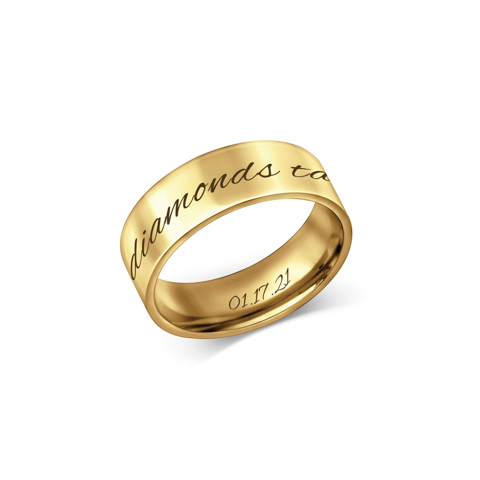 Personalized Stainless Steel Ring