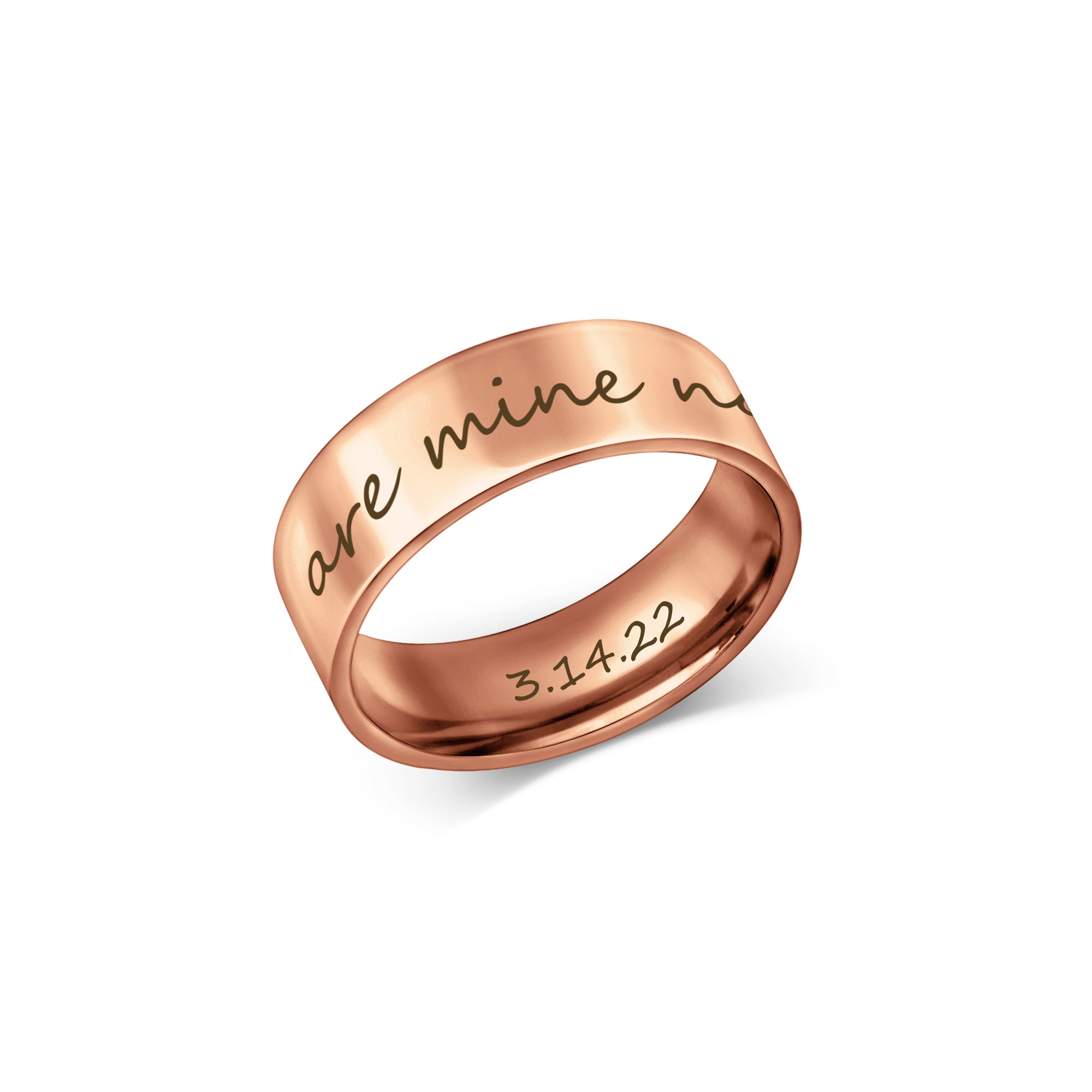 Personalized Stainless Steel Ring
