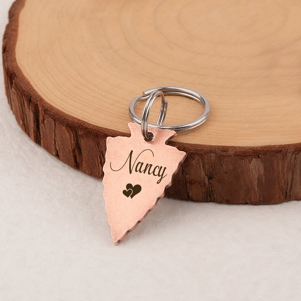 Custom Arrowhead Pet ID Dog Tag