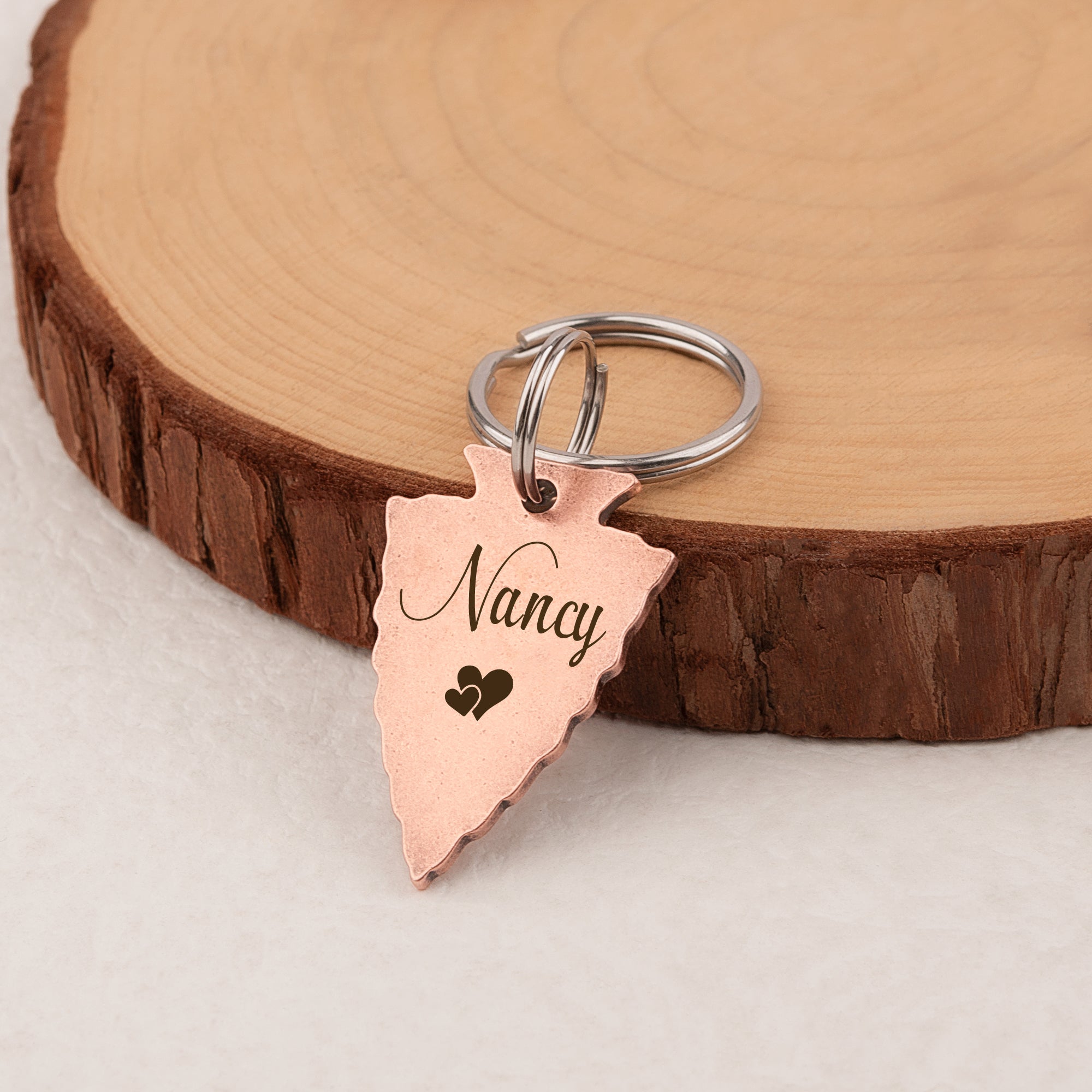 Custom Arrowhead Pet ID Dog Tag