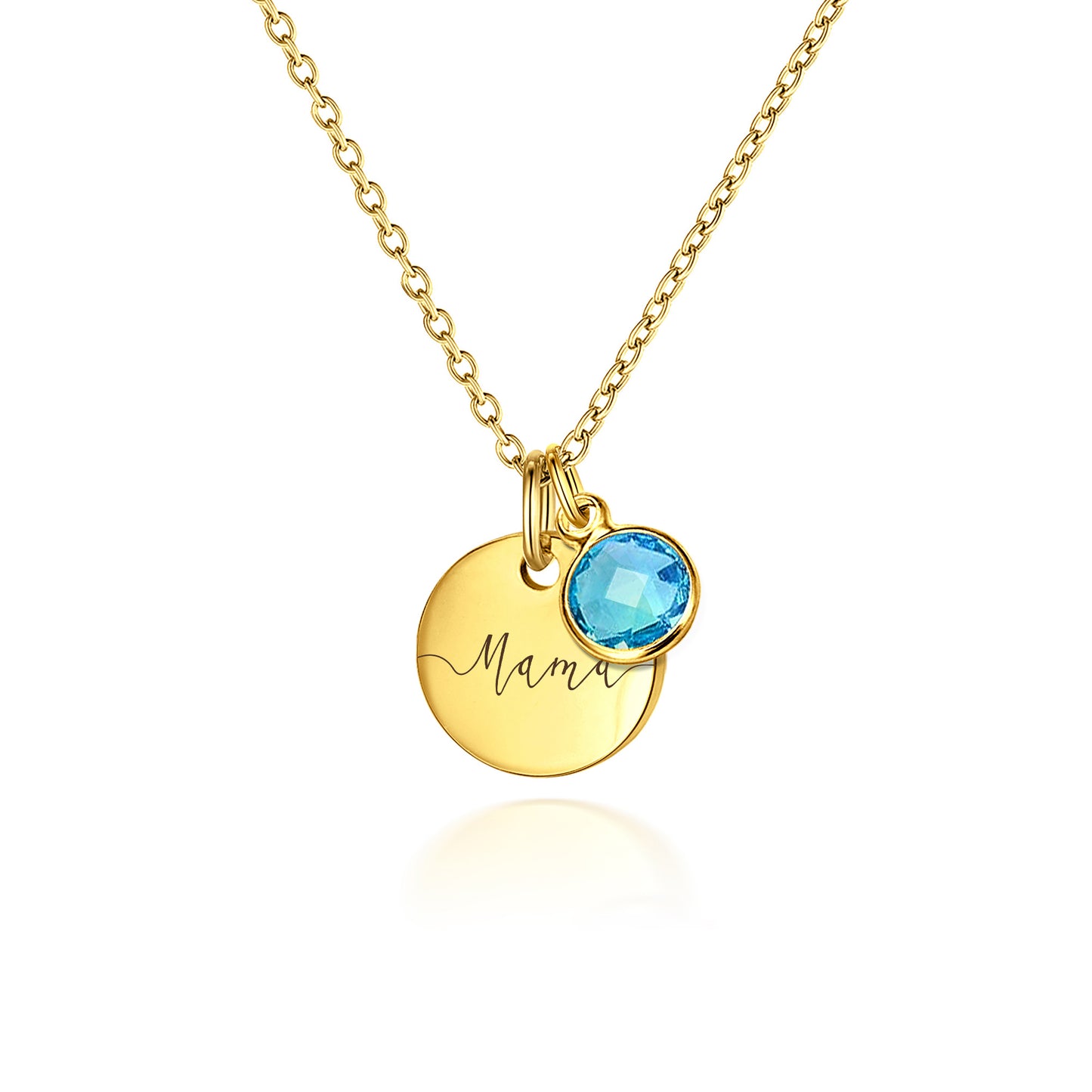 Birthstone Charm Necklace