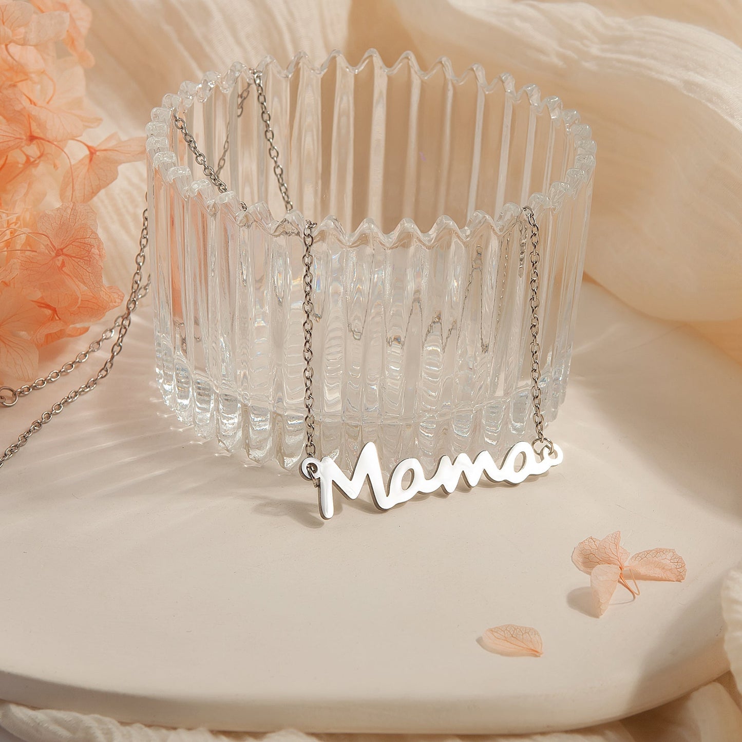 "To the Best Mother" Mama Necklace Gift Set