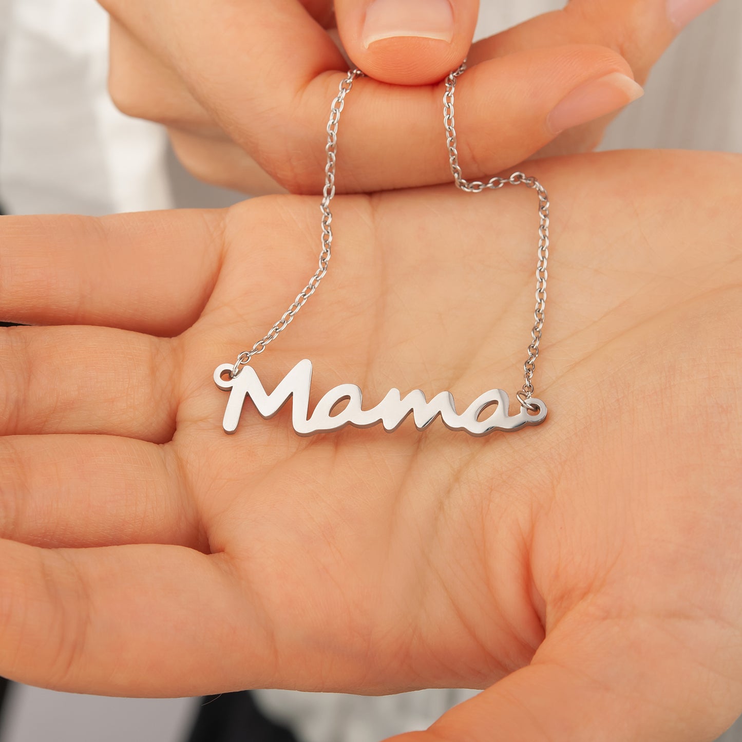 To an Amazing New Mom Mama Necklace Gift Set