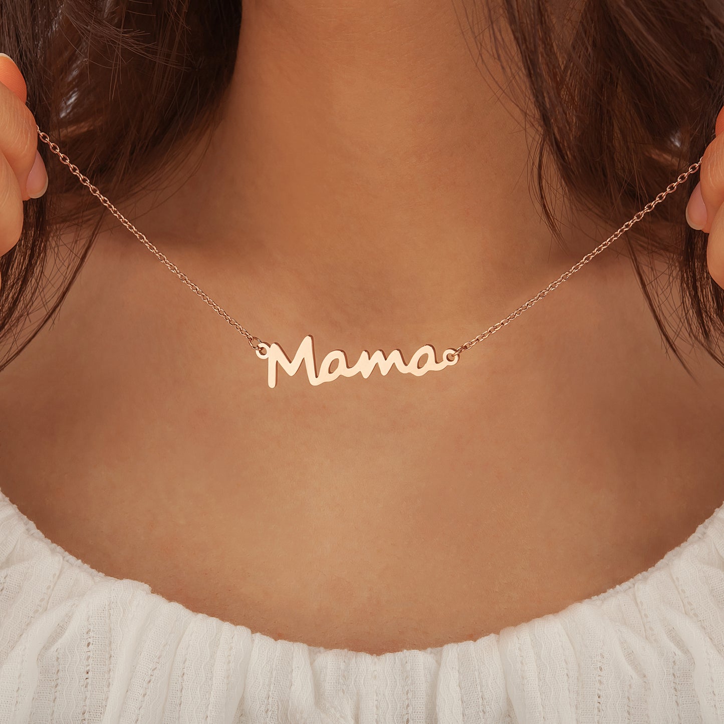 To an Amazing New Mom Mama Necklace Gift Set