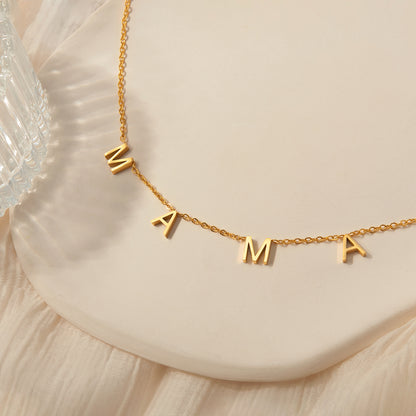 "To an Amazing New Mom" Mama Necklace Gift Set