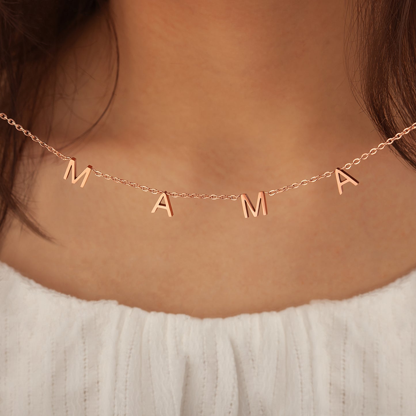 "To an Amazing New Mom" Mama Necklace Gift Set