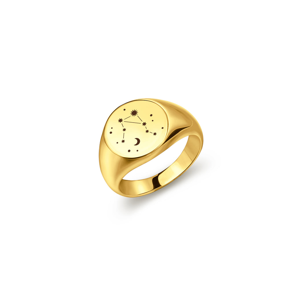 Constellation Star Signet Ring